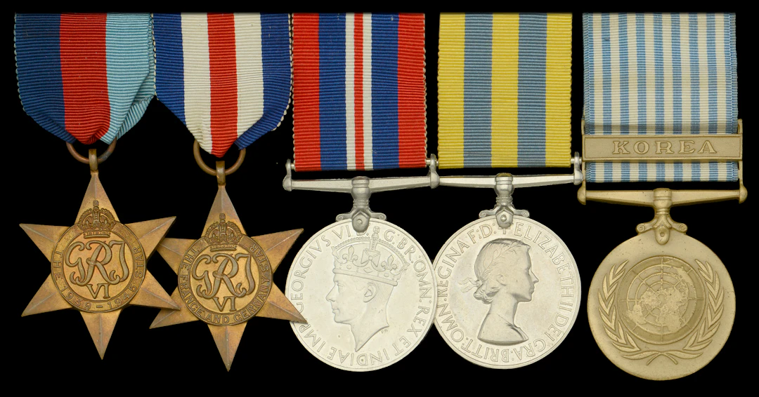 A Korea War C.-in-C.’s Commendation group of five awarded to Sergeant