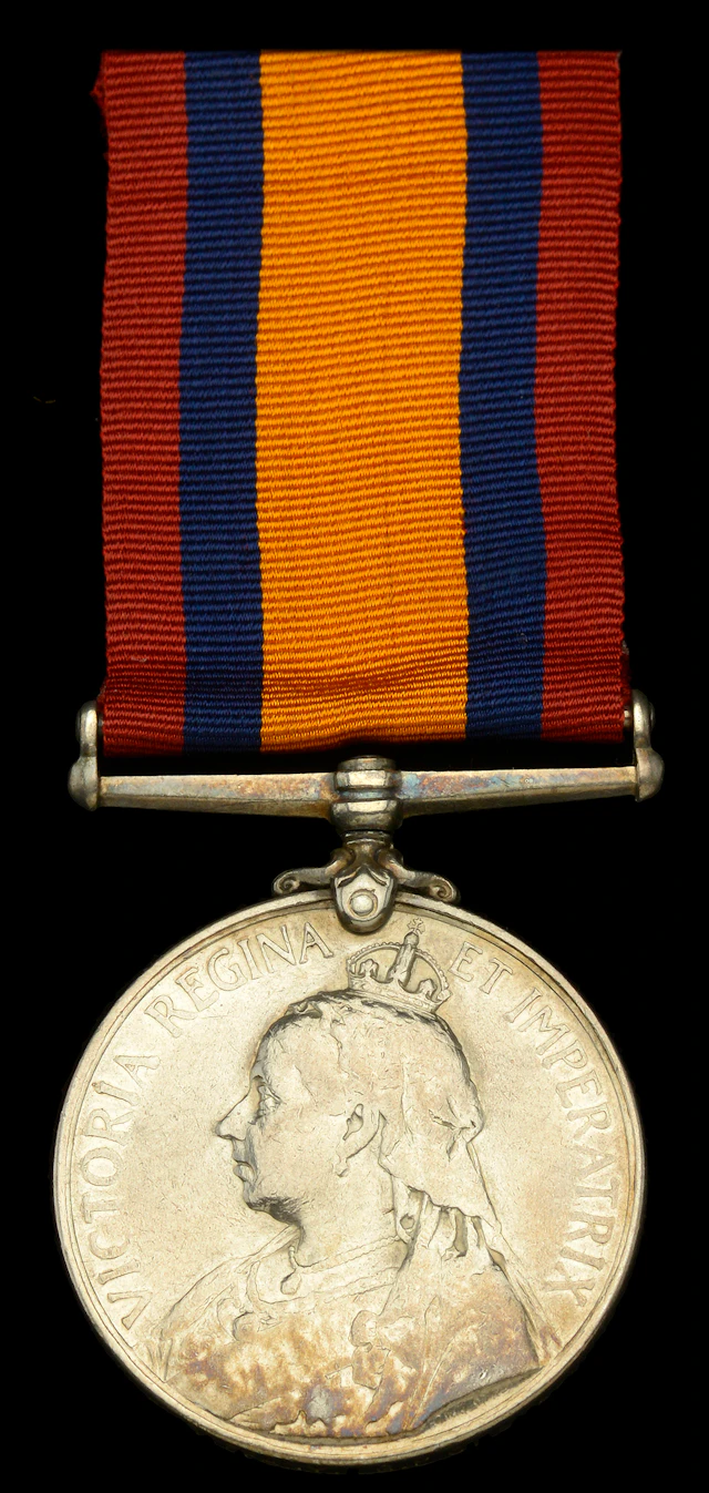 Queen’s South Africa 1899-1902, no clasp (W. H. Tiffany. G.P.O. Staff.)