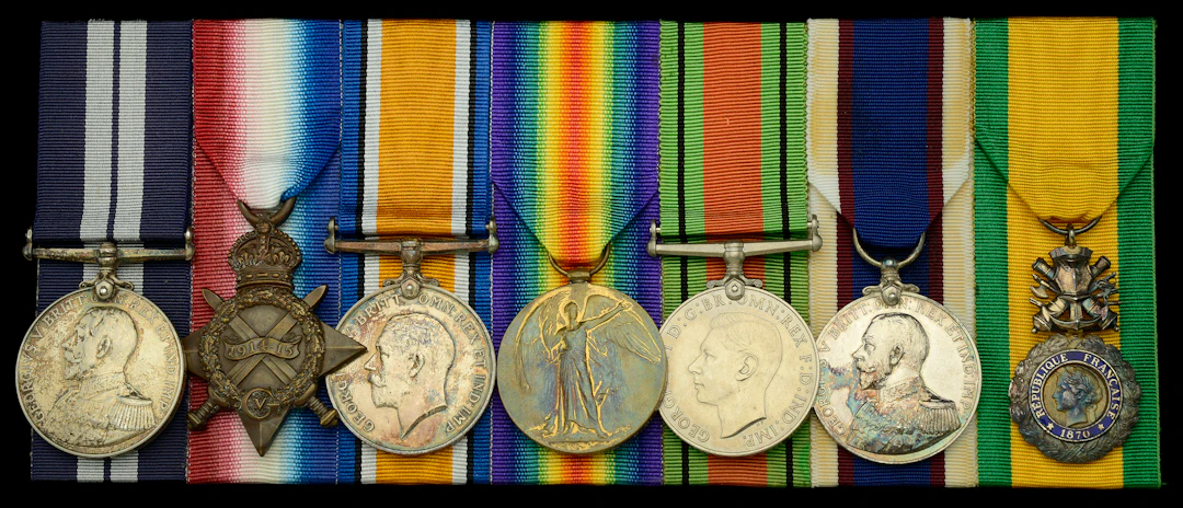 A Great War ‘Belgian Coast Patrol’ D.S.M. group of seven awarded to