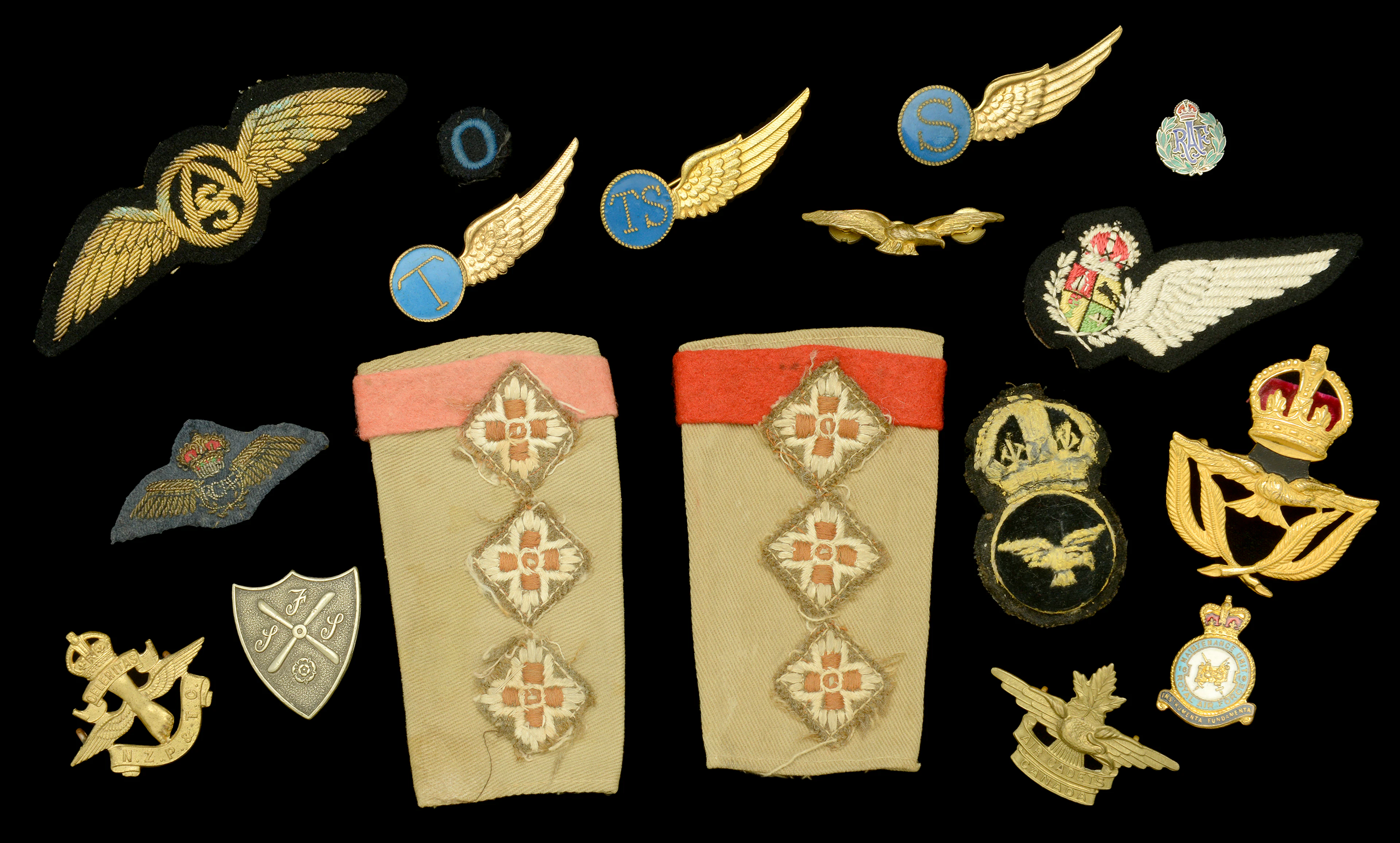Assorted Insignia. A very good selection including a good die-stamped