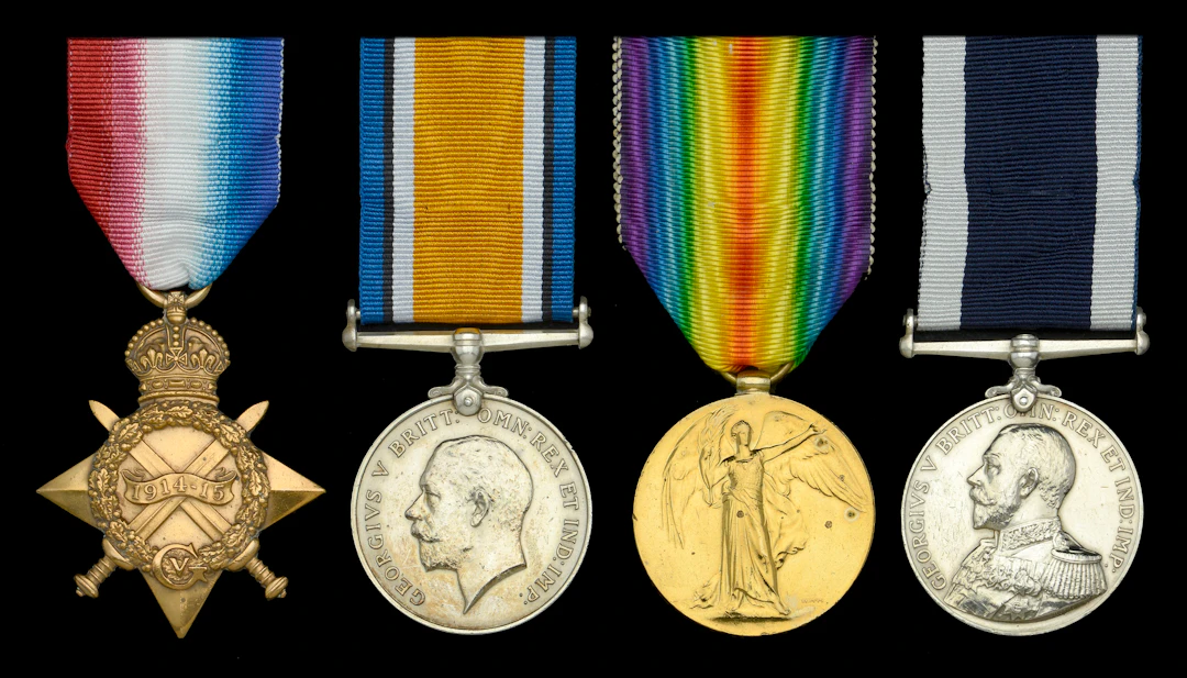 Four: Chief Petty Officer R. Morgan, Royal Navy 1914-15 Star (190792