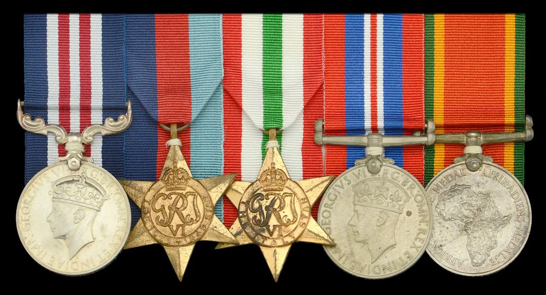 A Second War ‘Italy campaign’ M.M. group of five awarded to Corporal