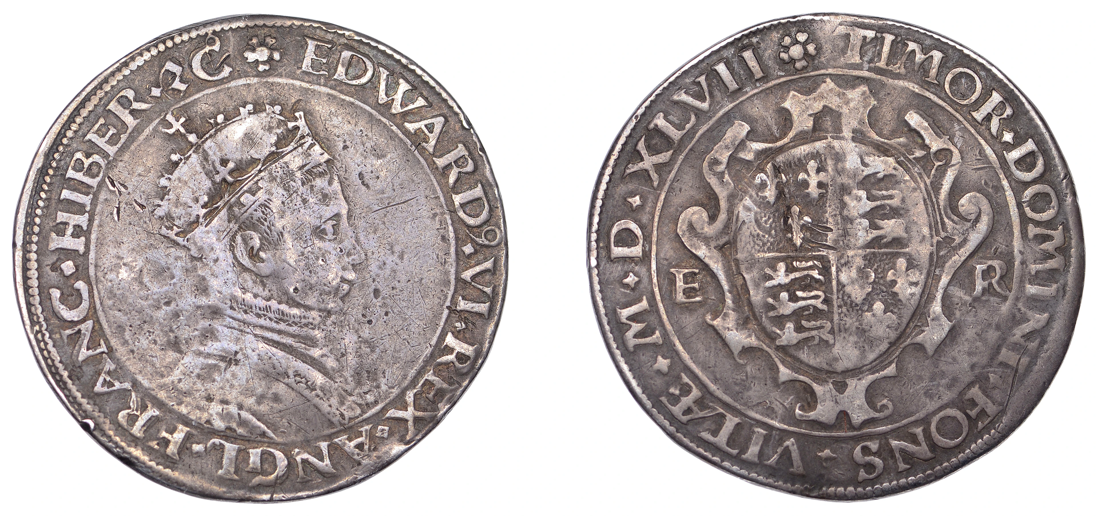 Edward VI (1547-1553), First period, Pattern Shilling, mdxlvii [1547]