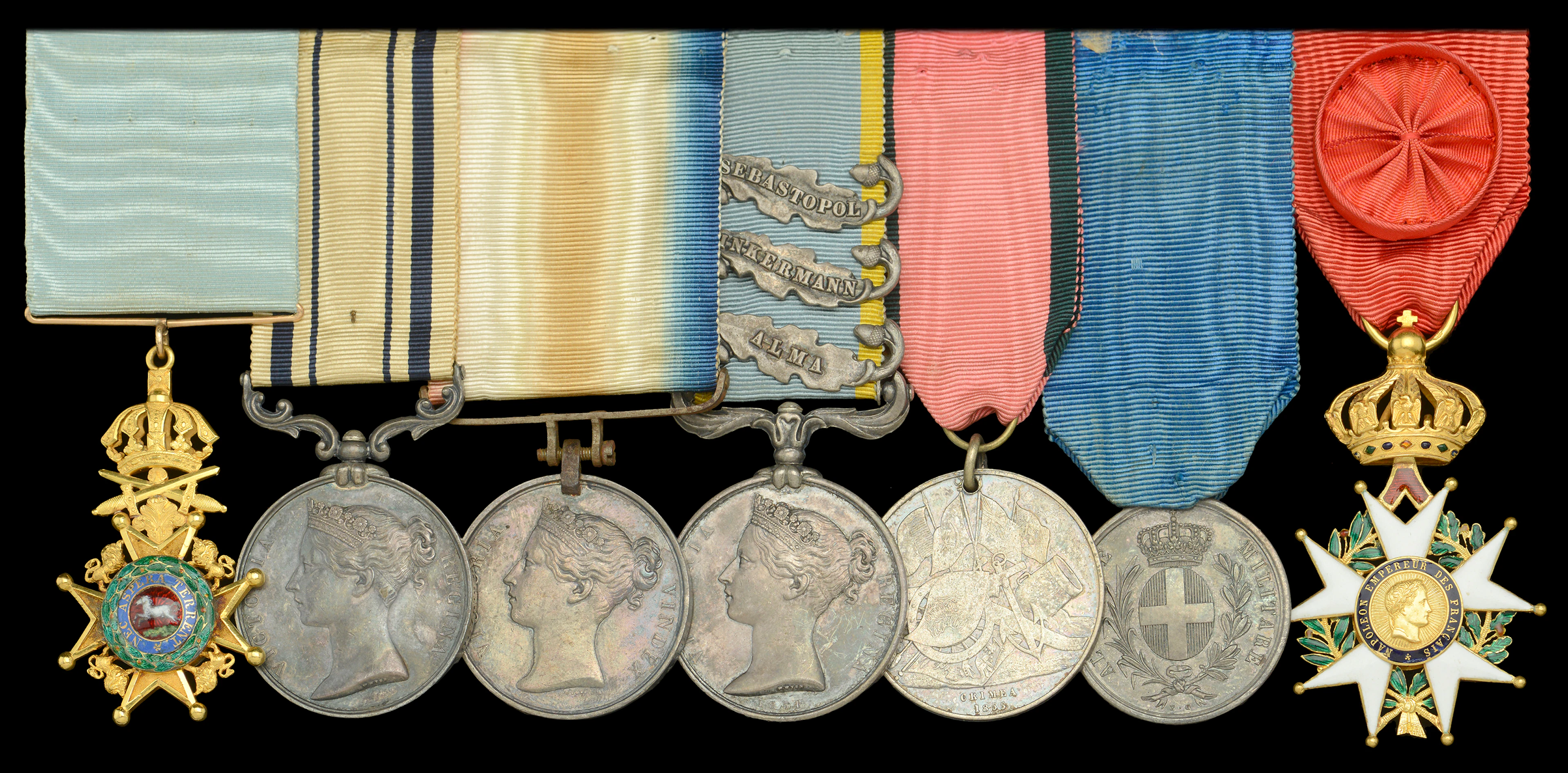 The important Victorian group of awards to General Sir Richard England