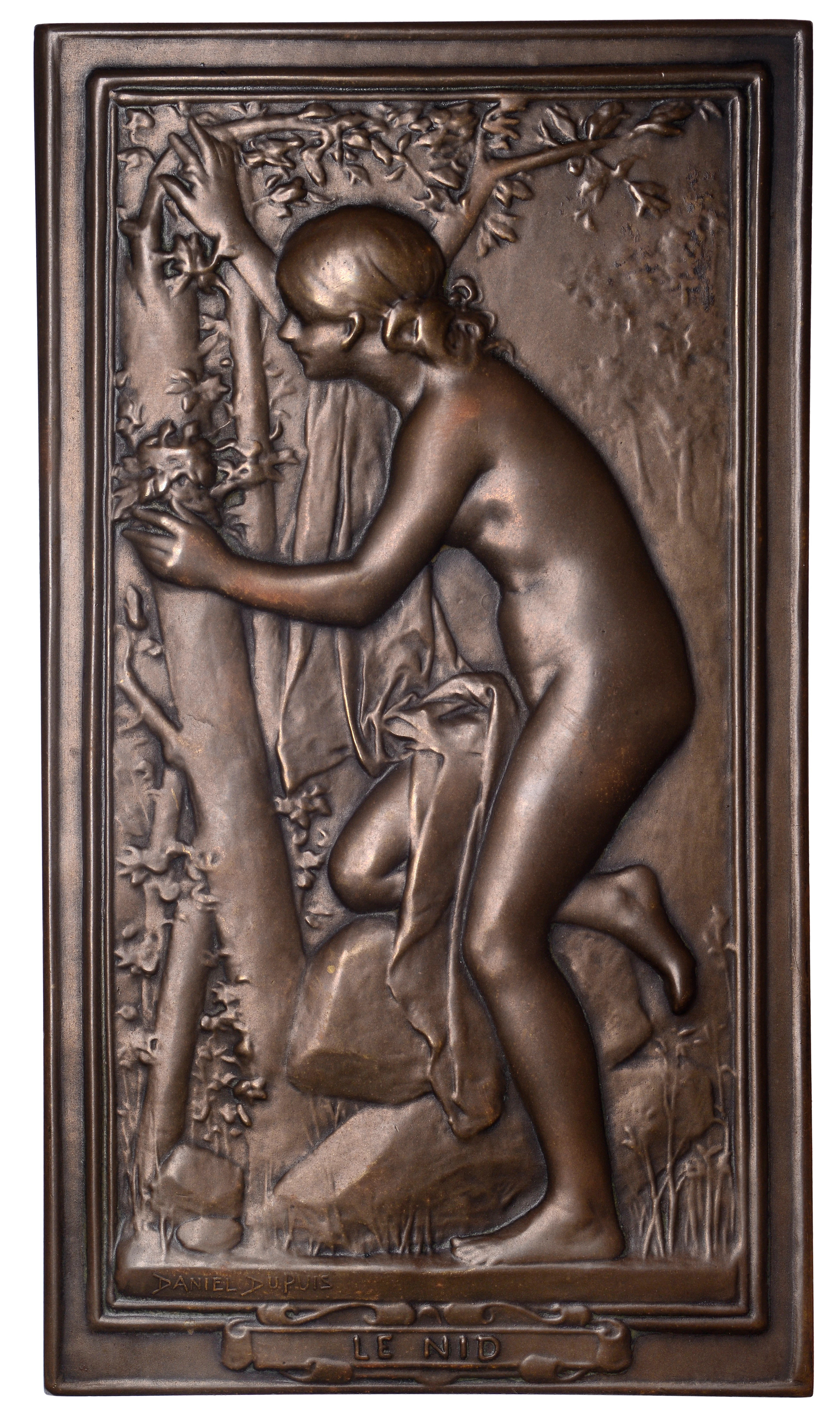 FRANCE, Le Nid [The Nest], 1899 [struck c. 1940], a large Art Nouveau