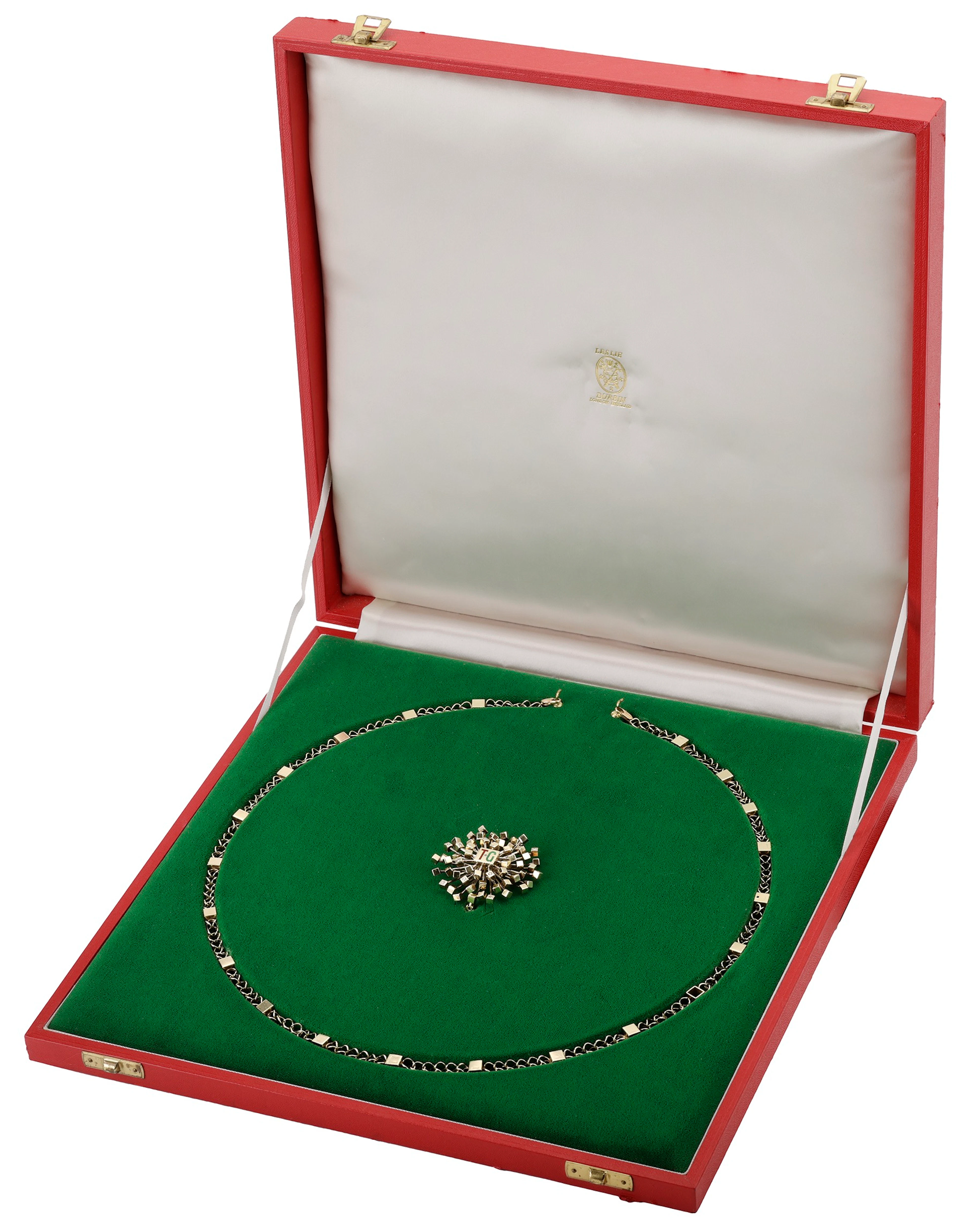 The Townswomen’s Guild 14ct gold Badge and Chain of Office by Leslie