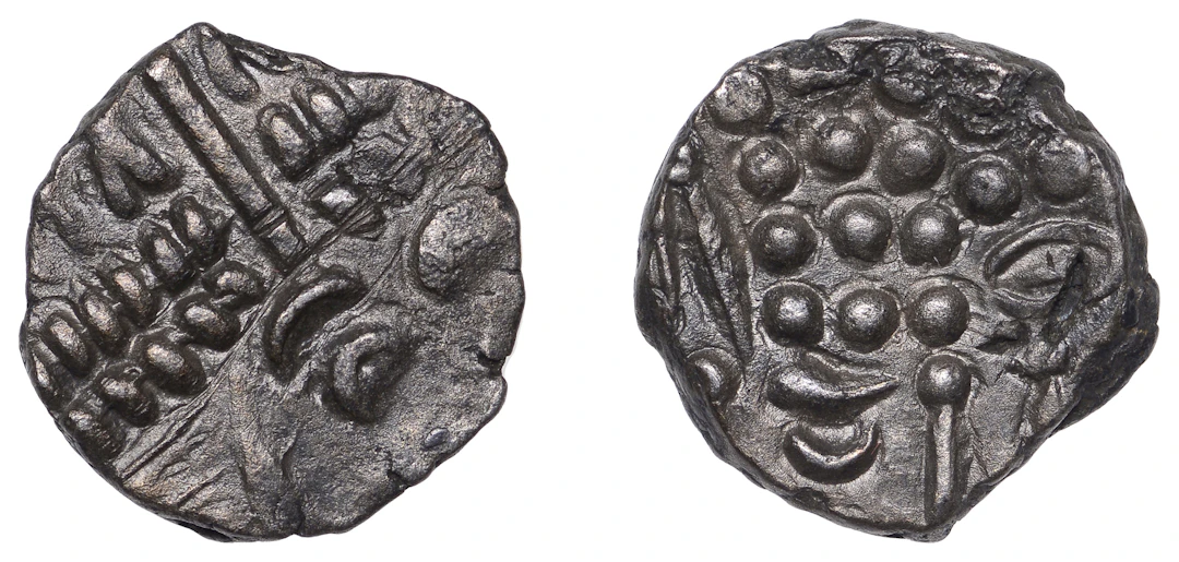 British Iron Age, DUROTRIGES, Uninscribed issues, billon Stater, Cranborne