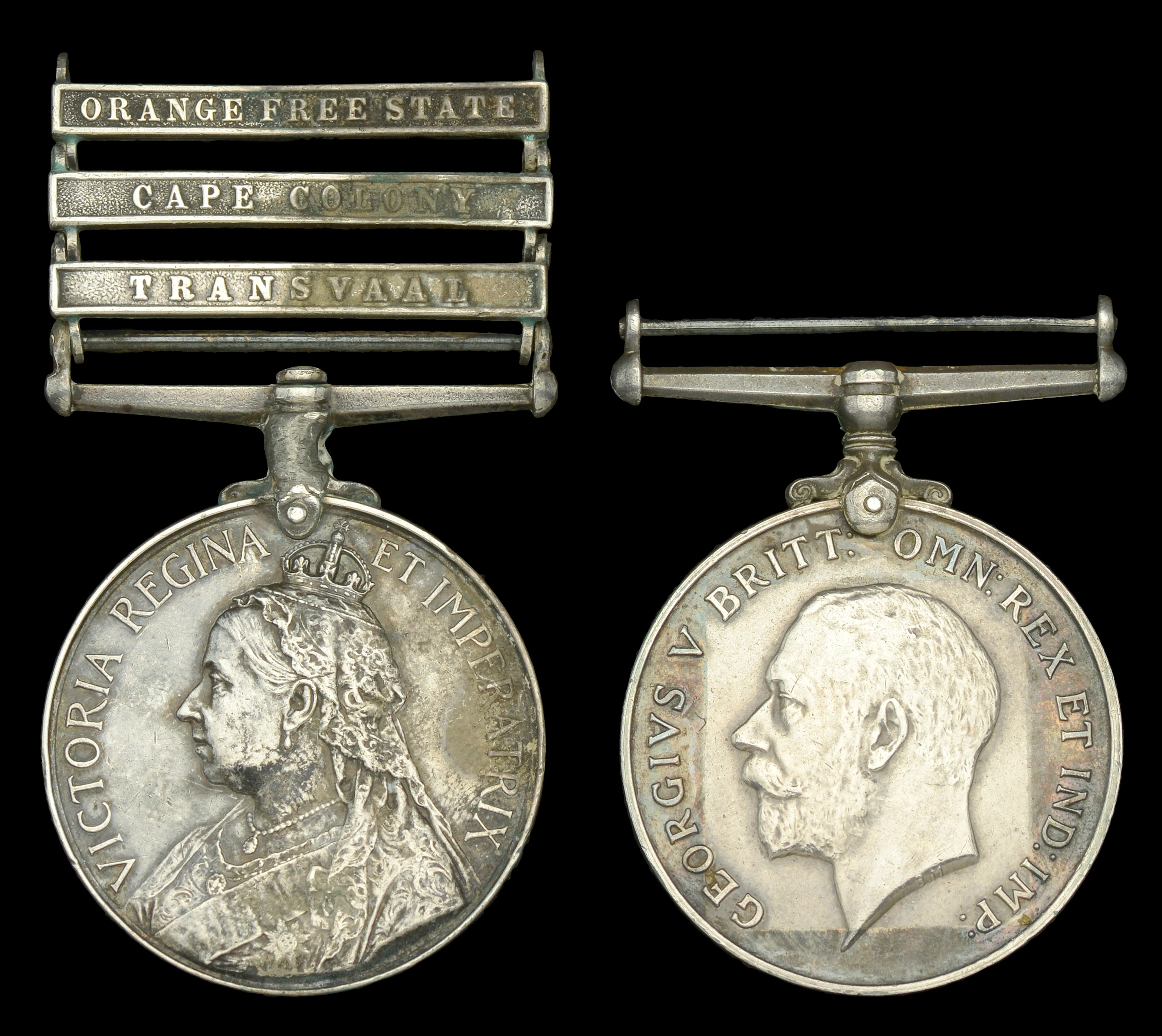 Pair: Private F. Gibbs, 10th Hussars, later 18th Hussars Queen’s South