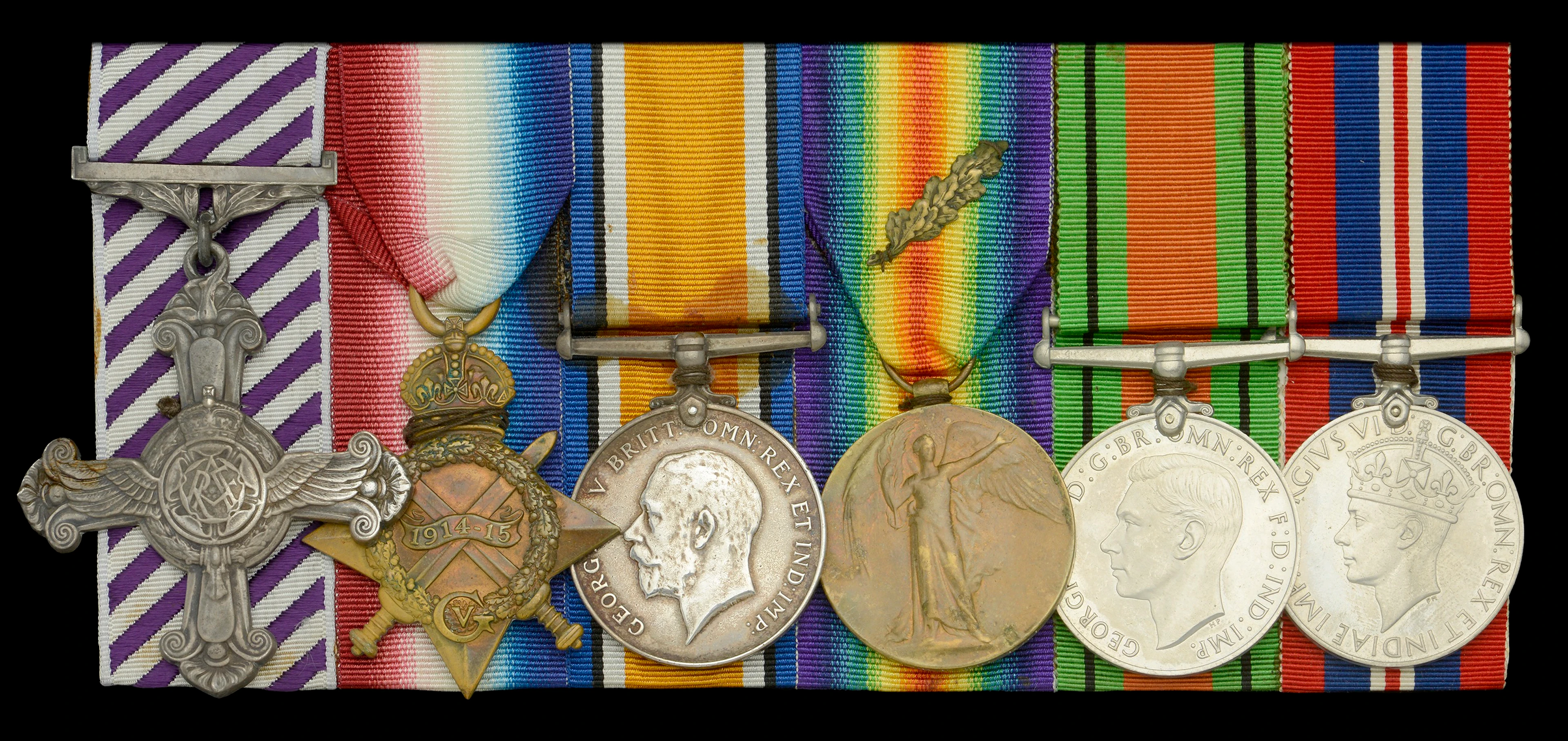 A fine and extremely well documented 1919 ‘North Russia’ D.F.C. group
