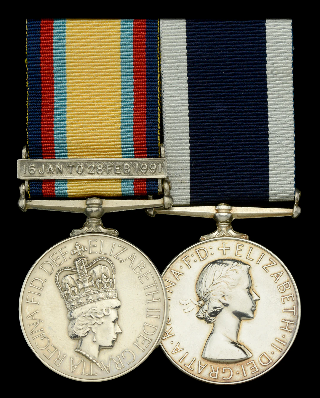 Pair: Leading Airman (Aircraft Handler) B. L. Hillier, Royal Navy