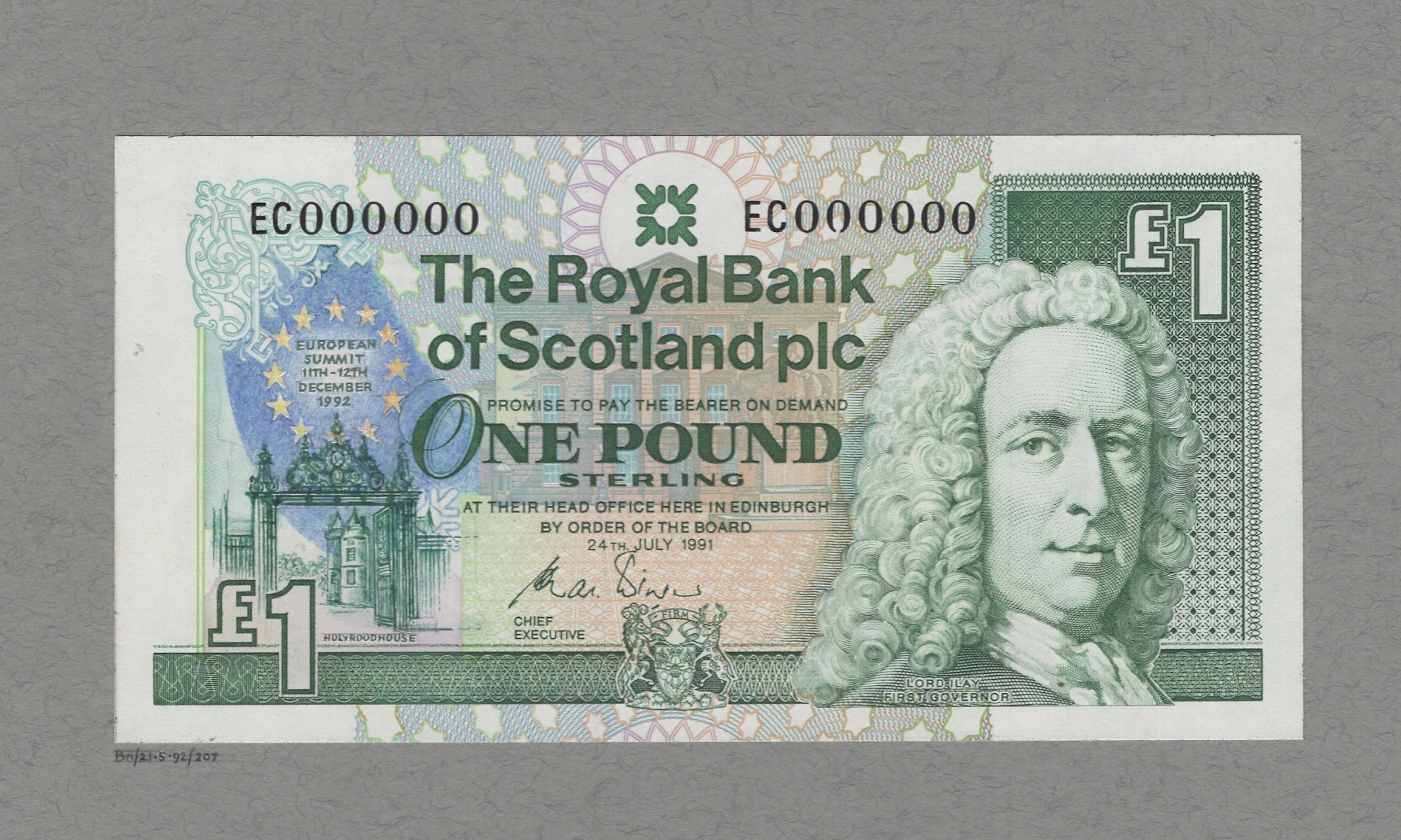 Royal Bank of Scotland PLC, two composite essays for the European