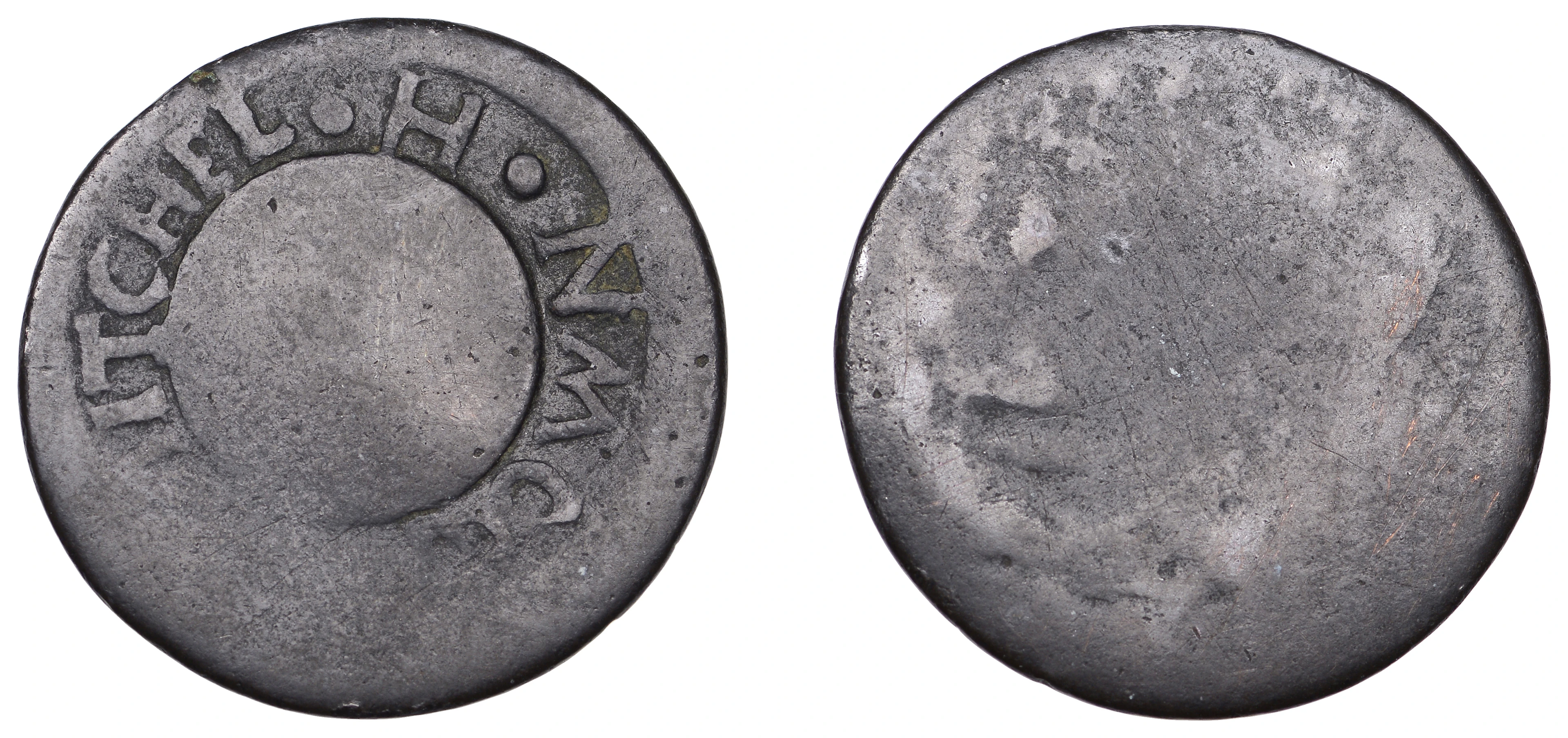 Scotland, Doune (Perthshire), John Mitchel, an uncertain copper Halfpenny