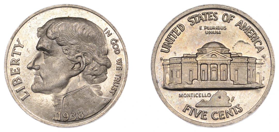 United States of America, Fantasy Pattern 5 Cents or ‘Jefferson Nickel’