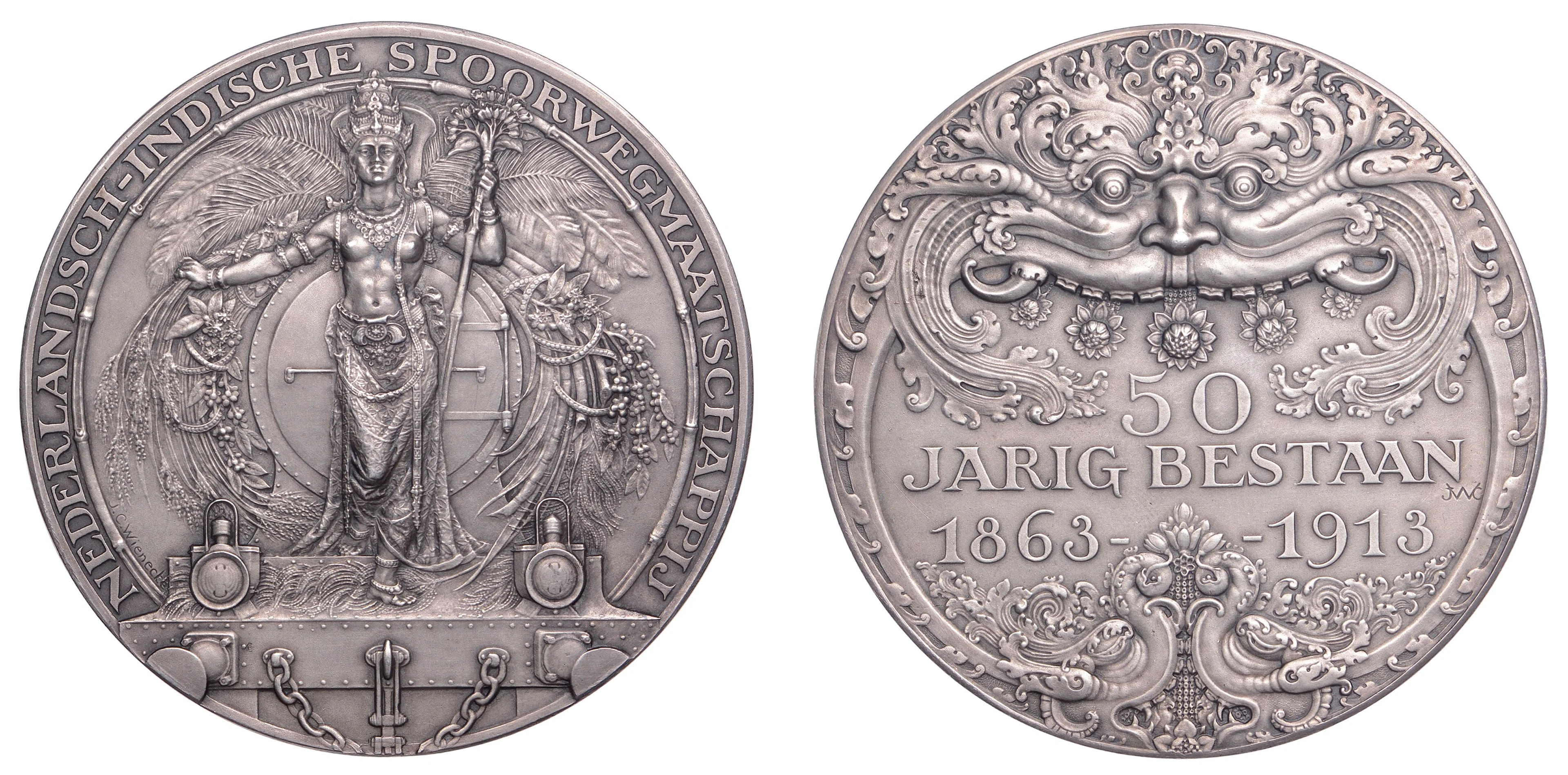 NETHERLANDS EAST INDIES, 50-jarig jubileum van de Nederlandsch-Indische