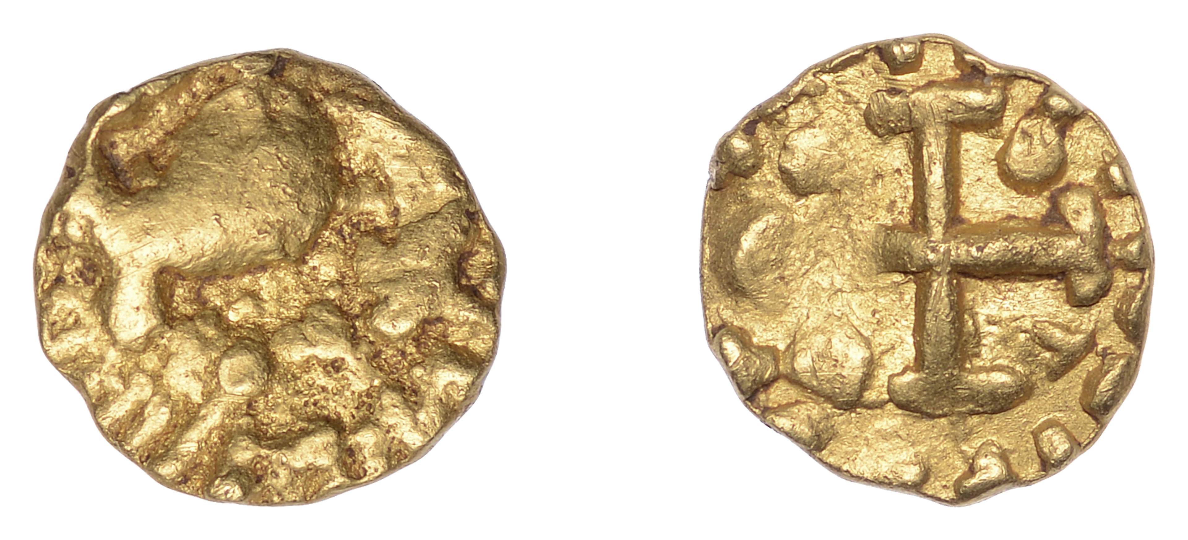 Early Anglo-Saxon Period, MEROVINGIAN, Tremissis, Uncertain region