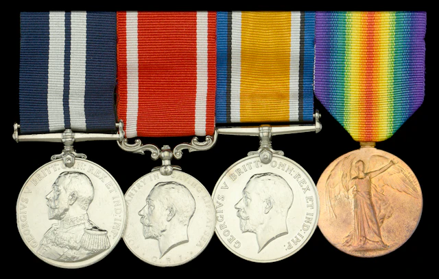 A rare Great War D.S.M. and silver S.G.M. group of four awarded to