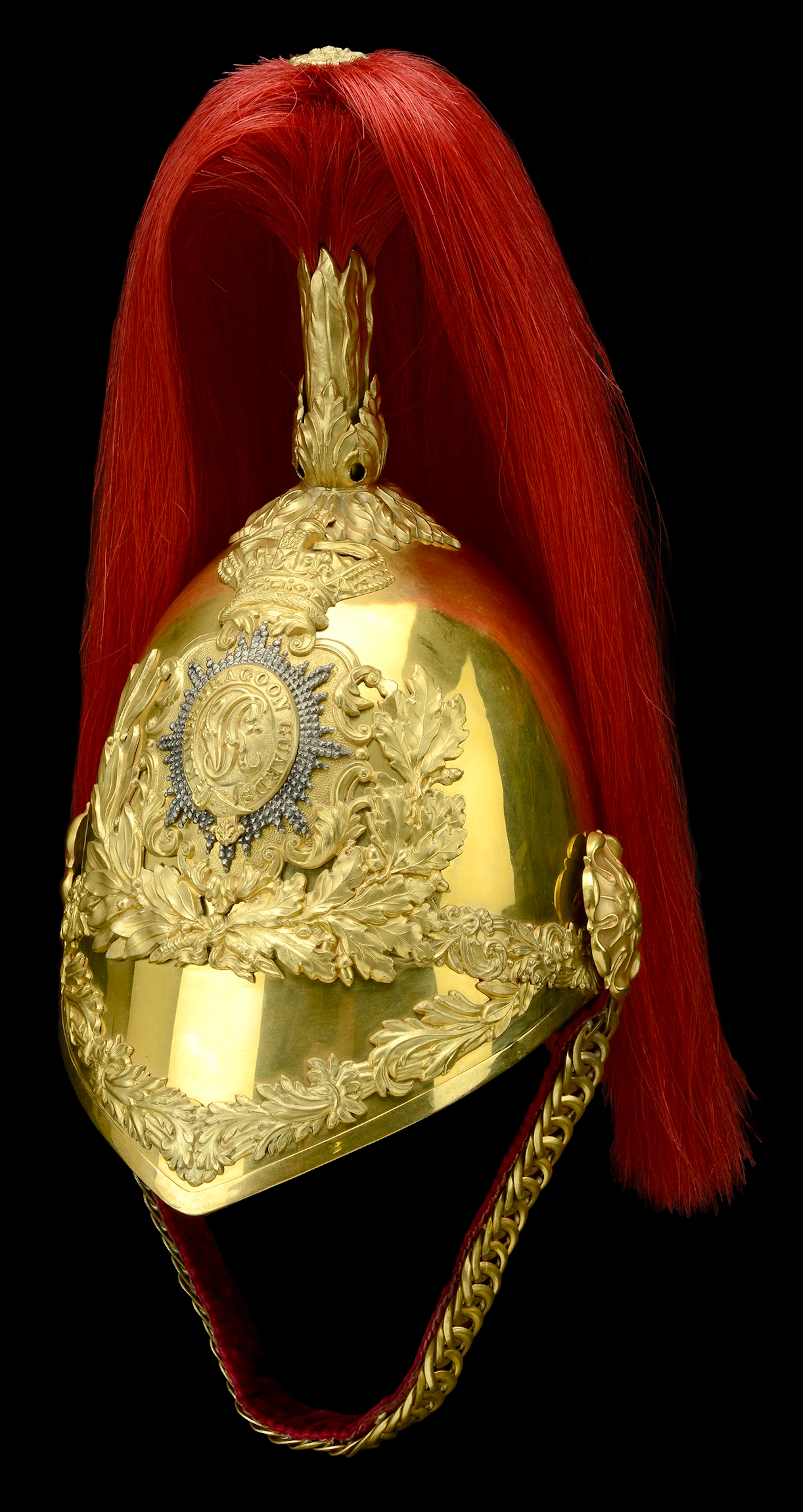 Kings Dragoon Guards, Officer’s Helmet. An excellent Victorian 1847