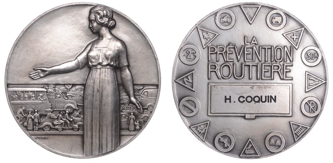 FRANCE, La Prévention Routière [Road Safety Association], 1950, a
