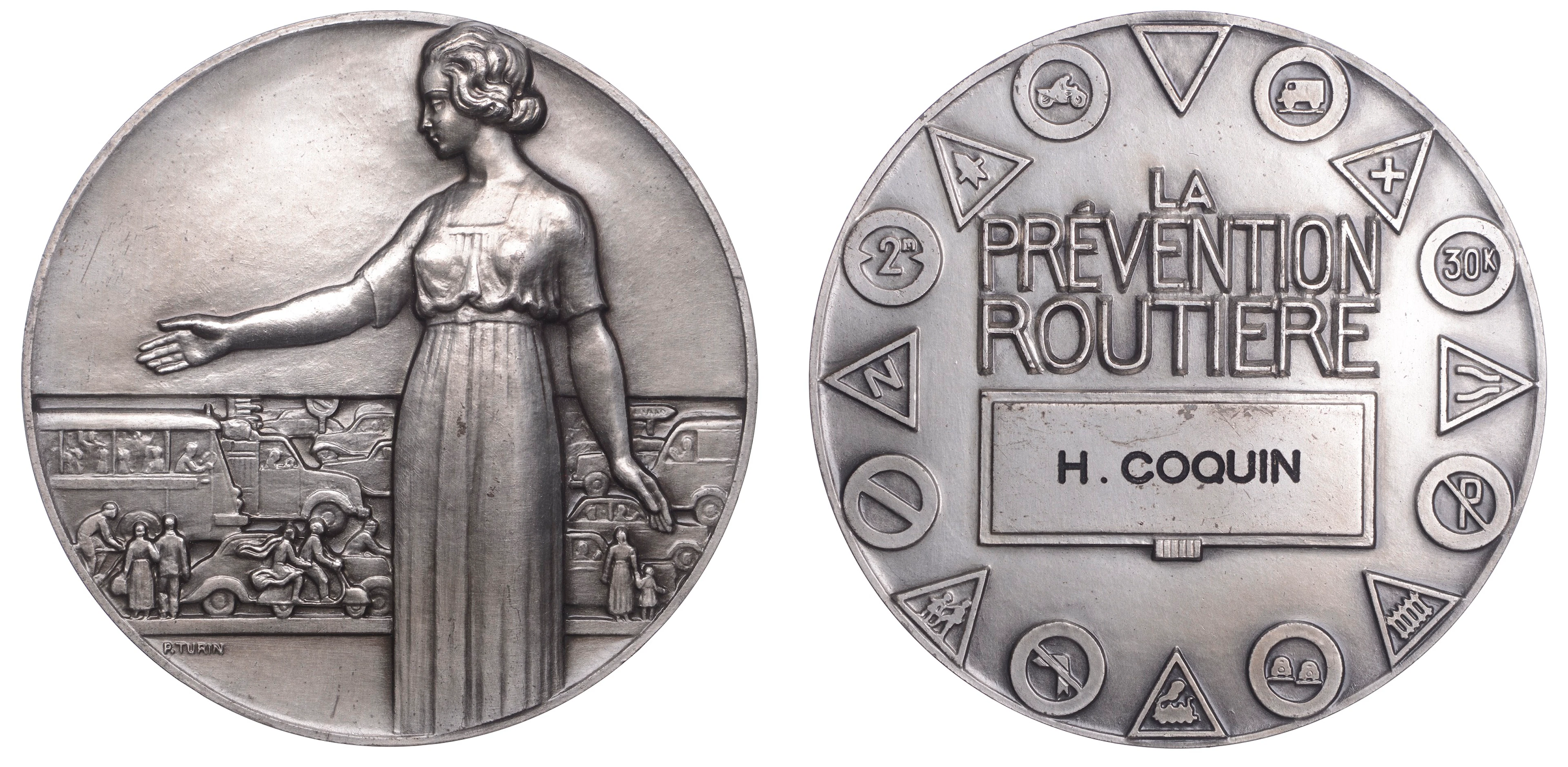 FRANCE, La Prévention Routière [Road Safety Association], 1950, a