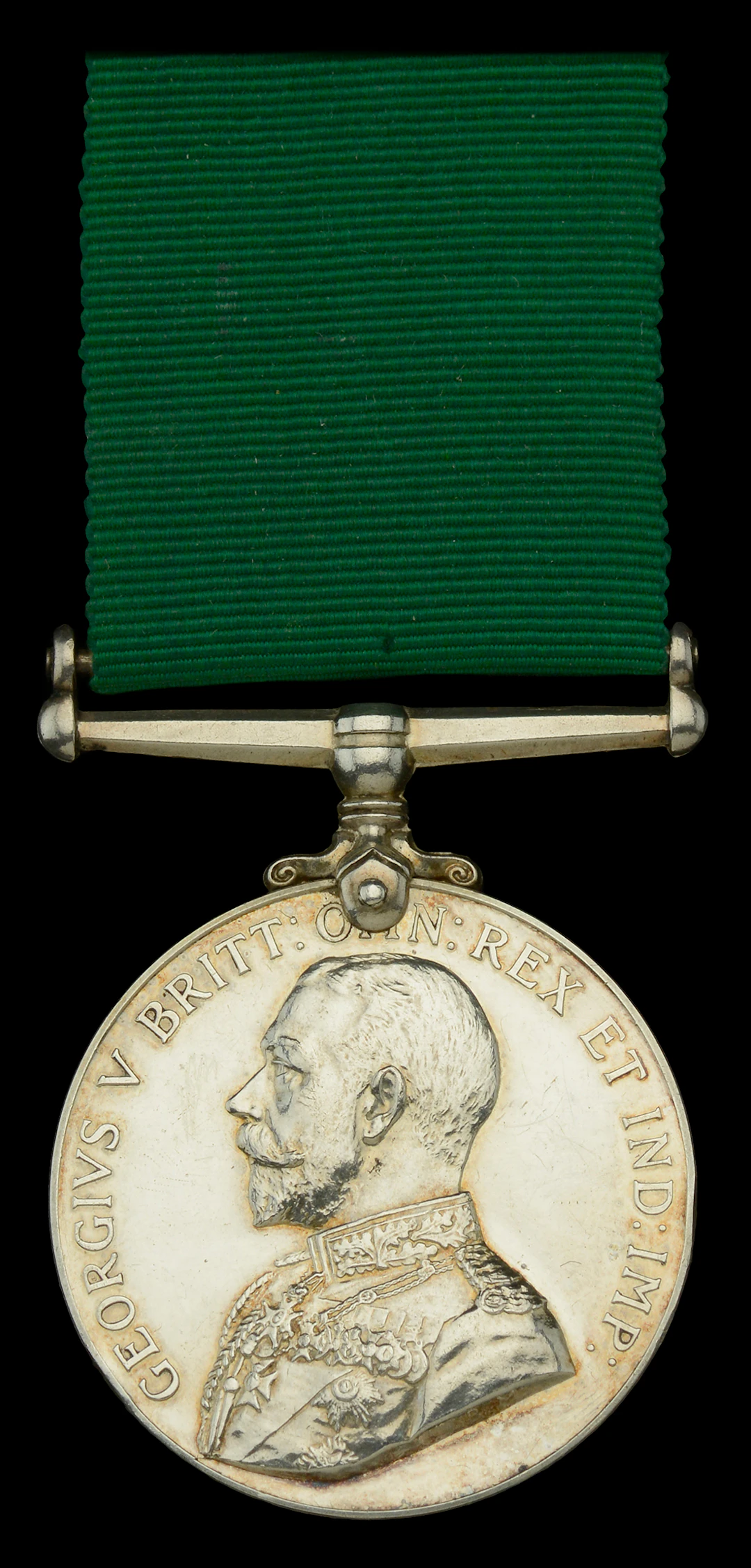Colonial Auxiliary Forces Long Service Medal, G.V.R. (Coy. Sgt. Maj.