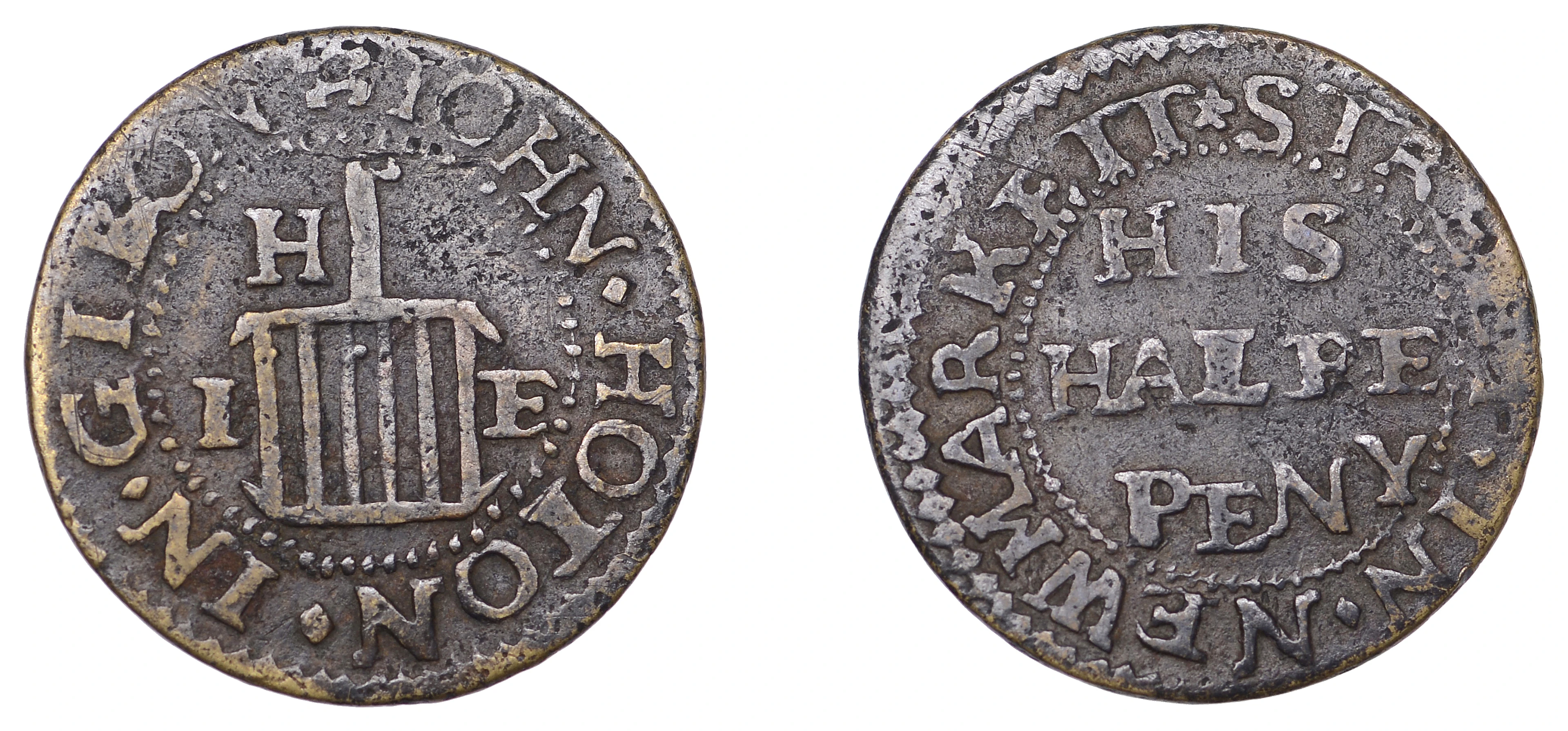 17th Century Tokens, LONDON (Metropolitan Middlesex), Gibbons Street