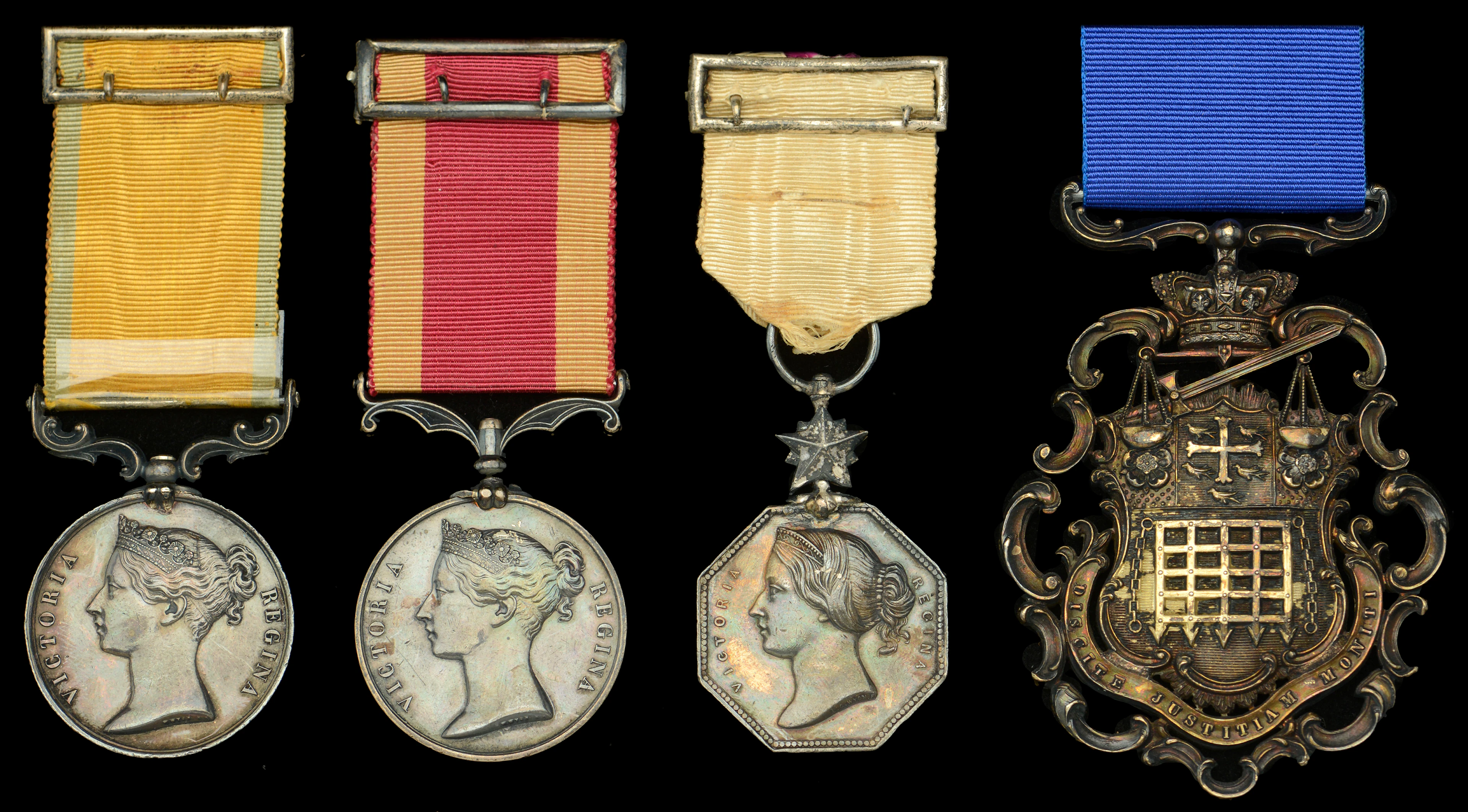 The important campaign group of three awarded to Rear-Admiral B. C.