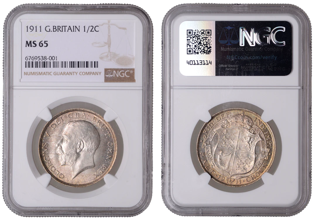 George V (1910-1936), Halfcrown, 1911 (ESC 3709; S 4011). Prettily