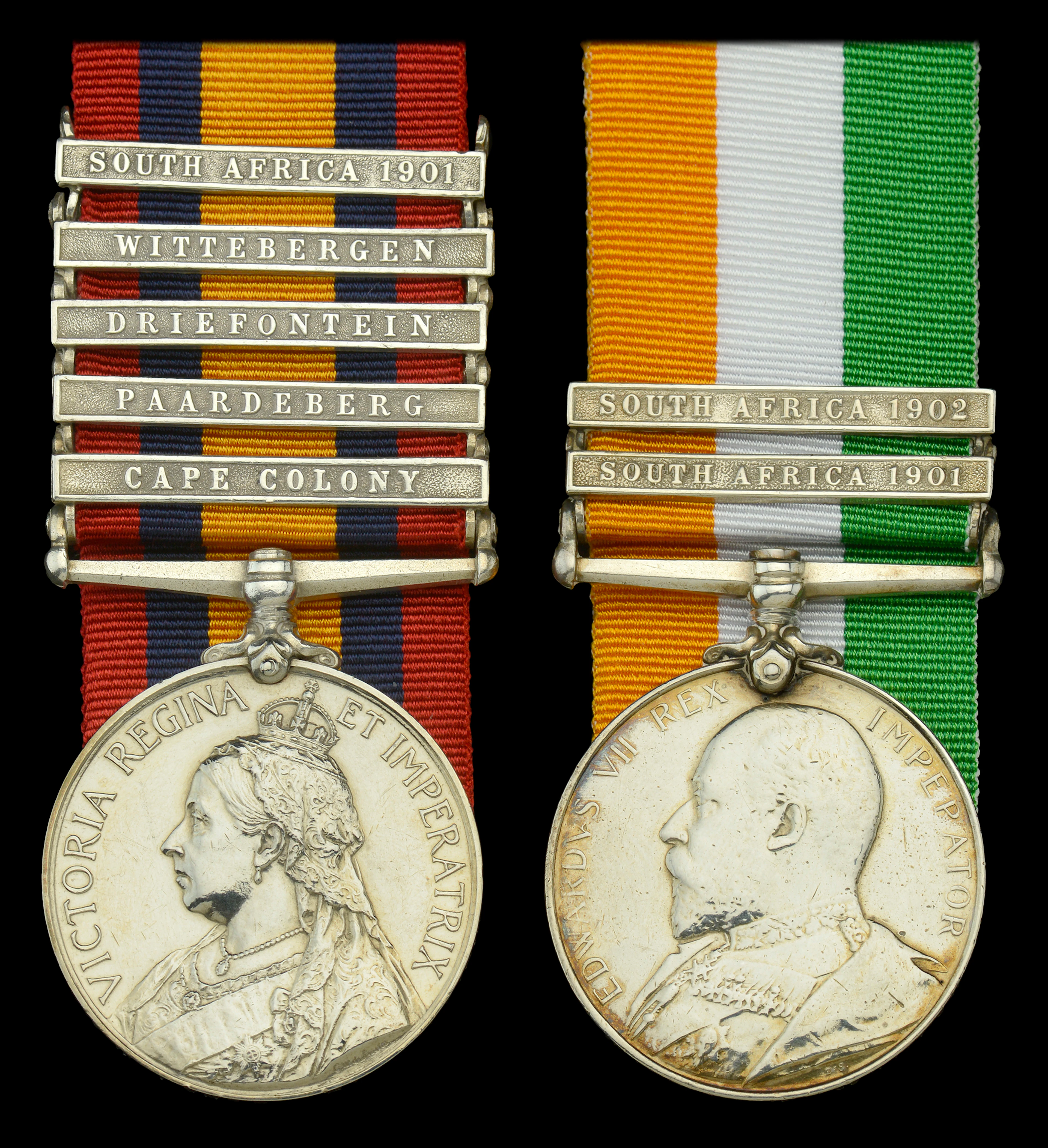 Queen’s South Africa 1899-1902, 5 clasps, Cape Colony, Paardeberg
