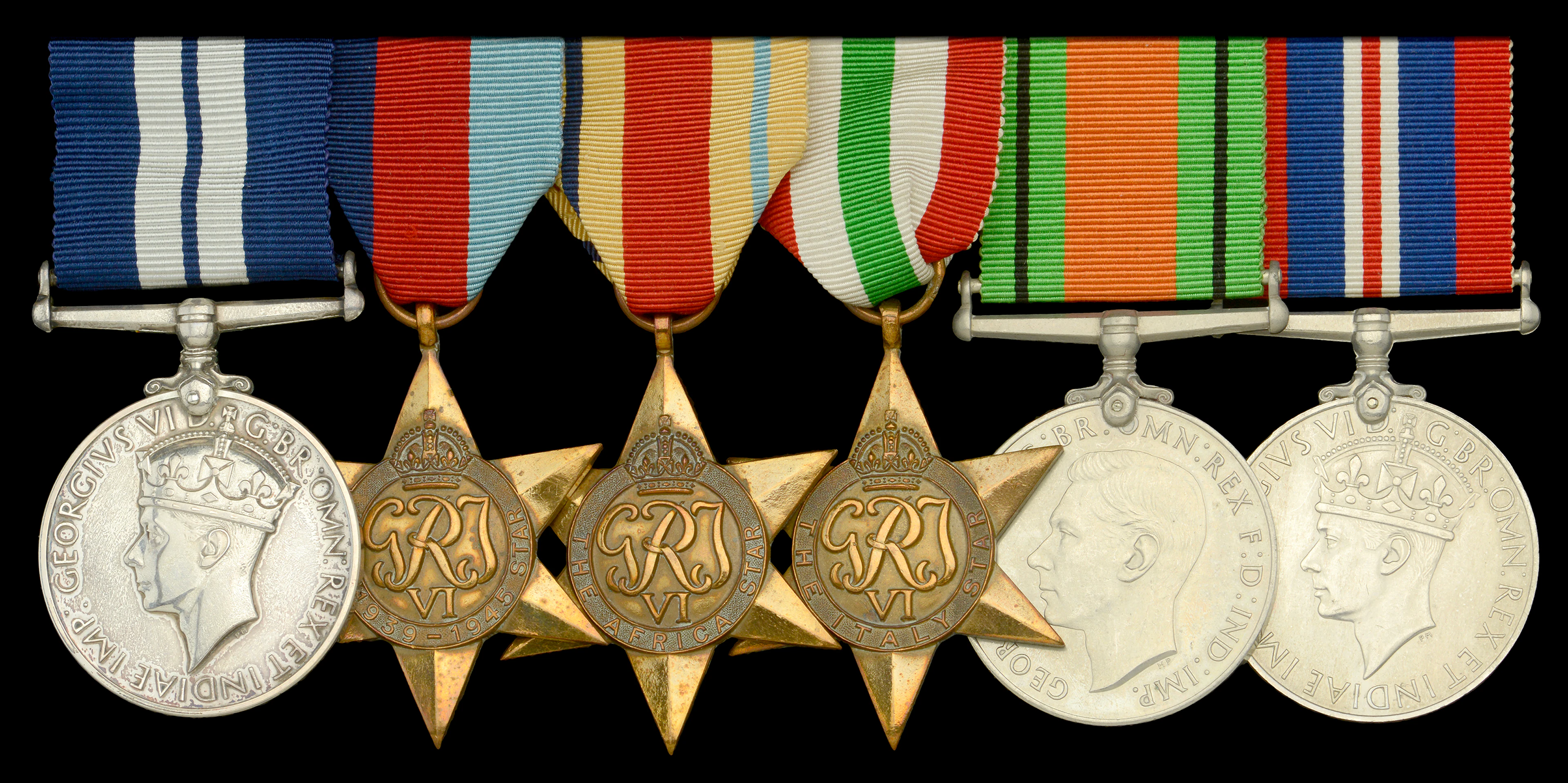 A fine Second War ‘Coastal Forces’ D.S.M. group of six awarded to