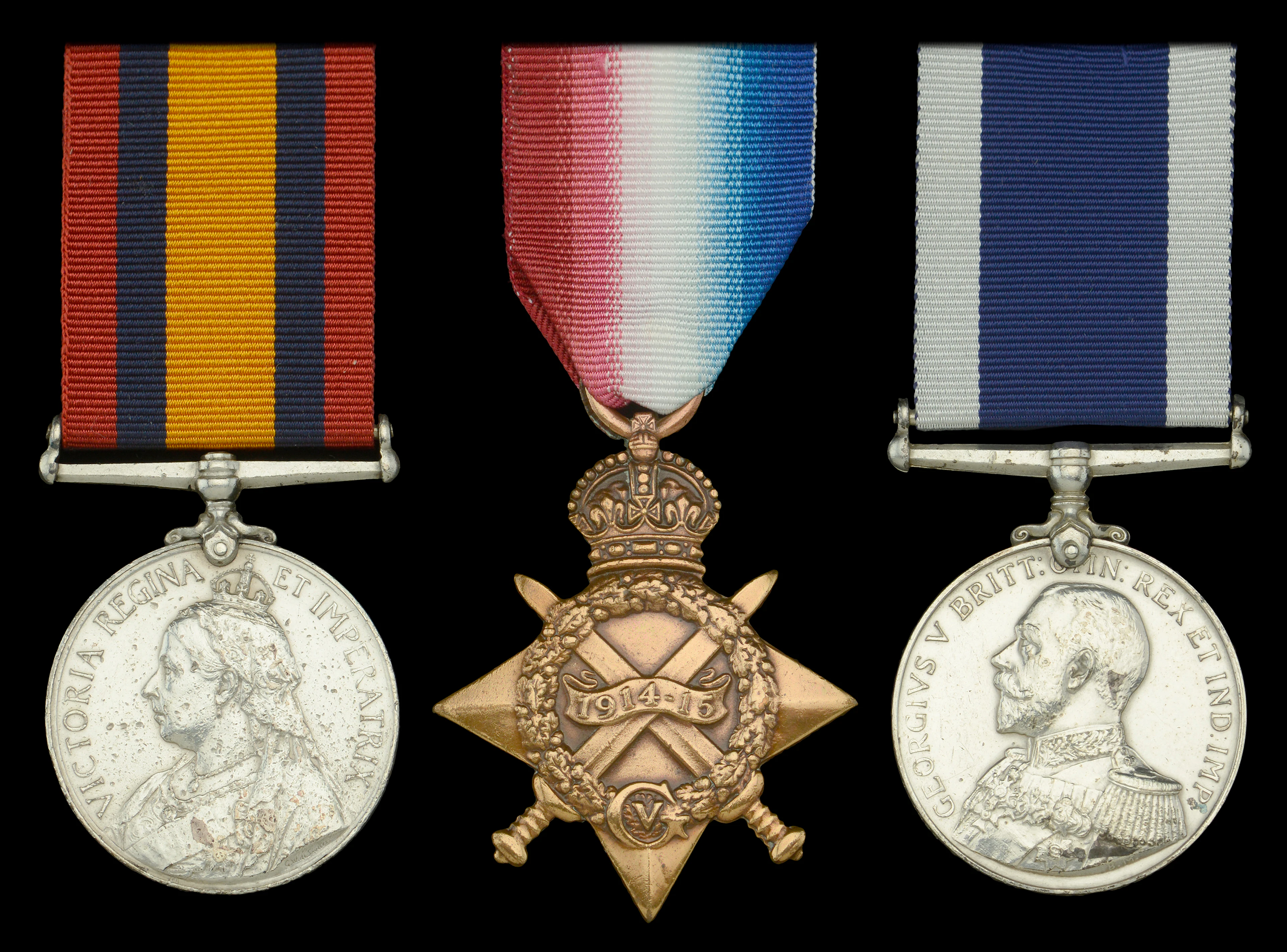 Three: Chief Petty Officer E. R. Phillips, H.M.S. Dwarf, Royal Navy