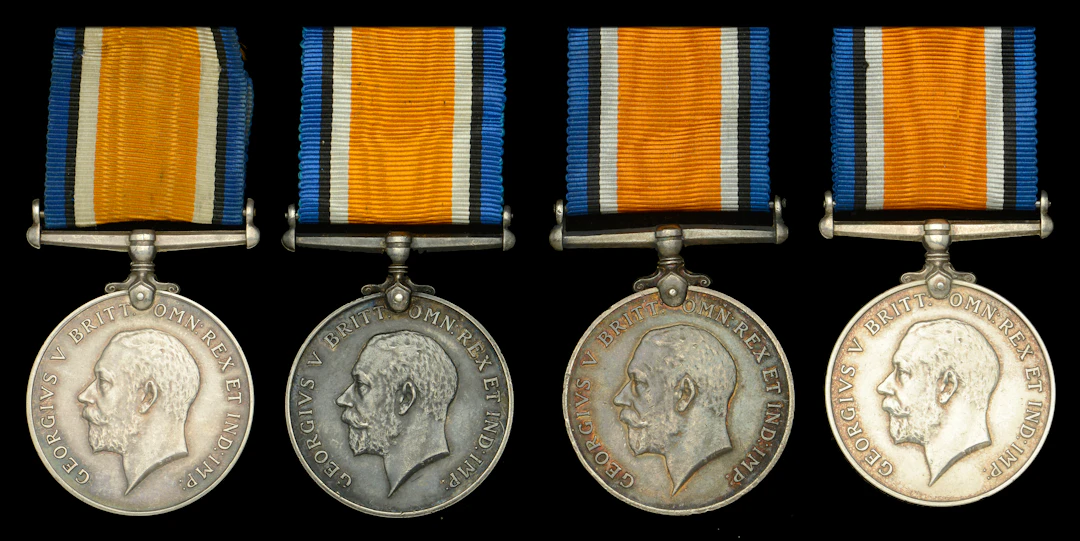 British War Medal 1914-20 (4) (M.Z. 3287 G. Dalton. Sig. R.N.V.R.;