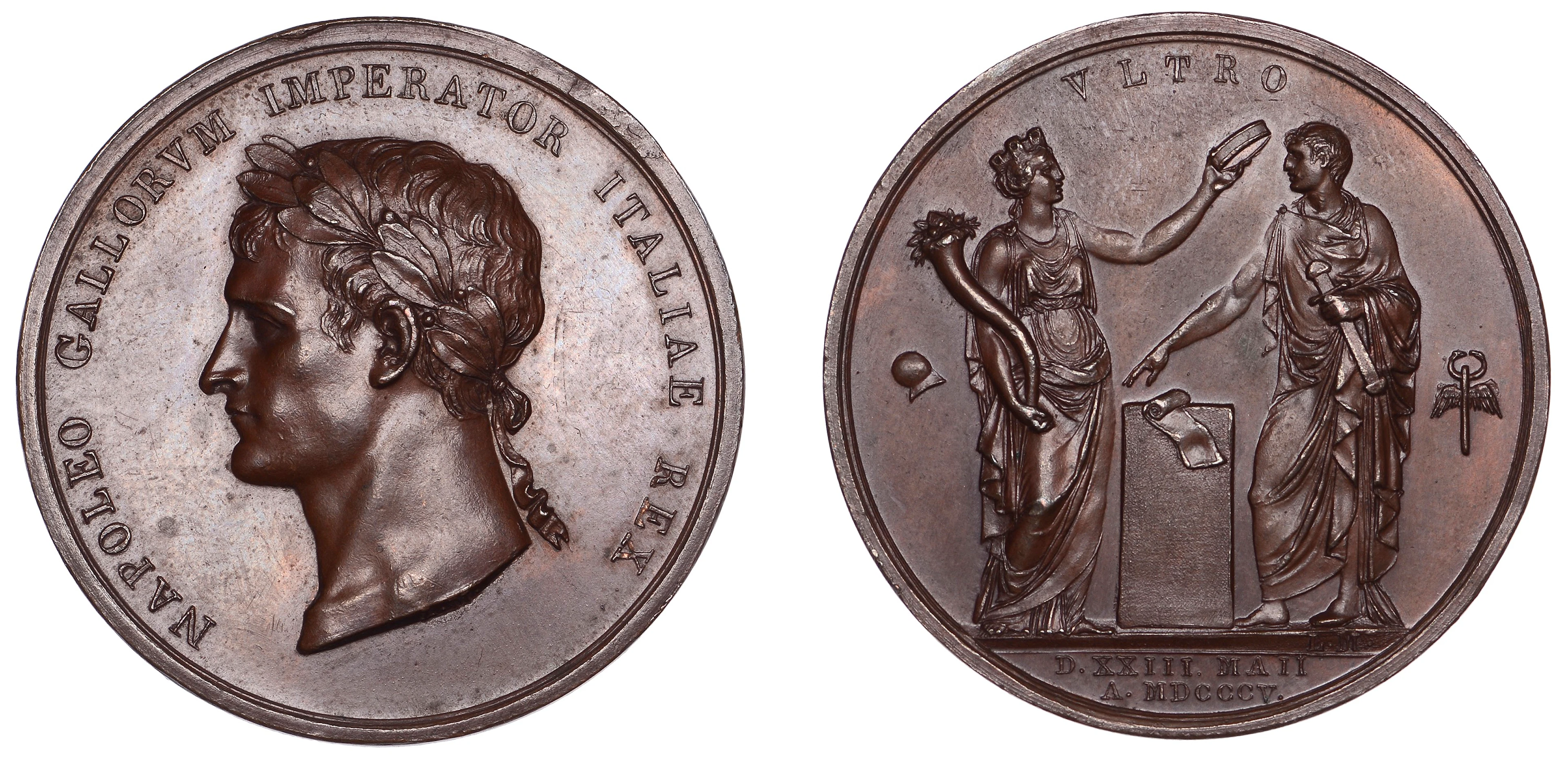 ITALY/FRANCE, Couronnement de Napoléon à Milan [Coronation of Napoleon