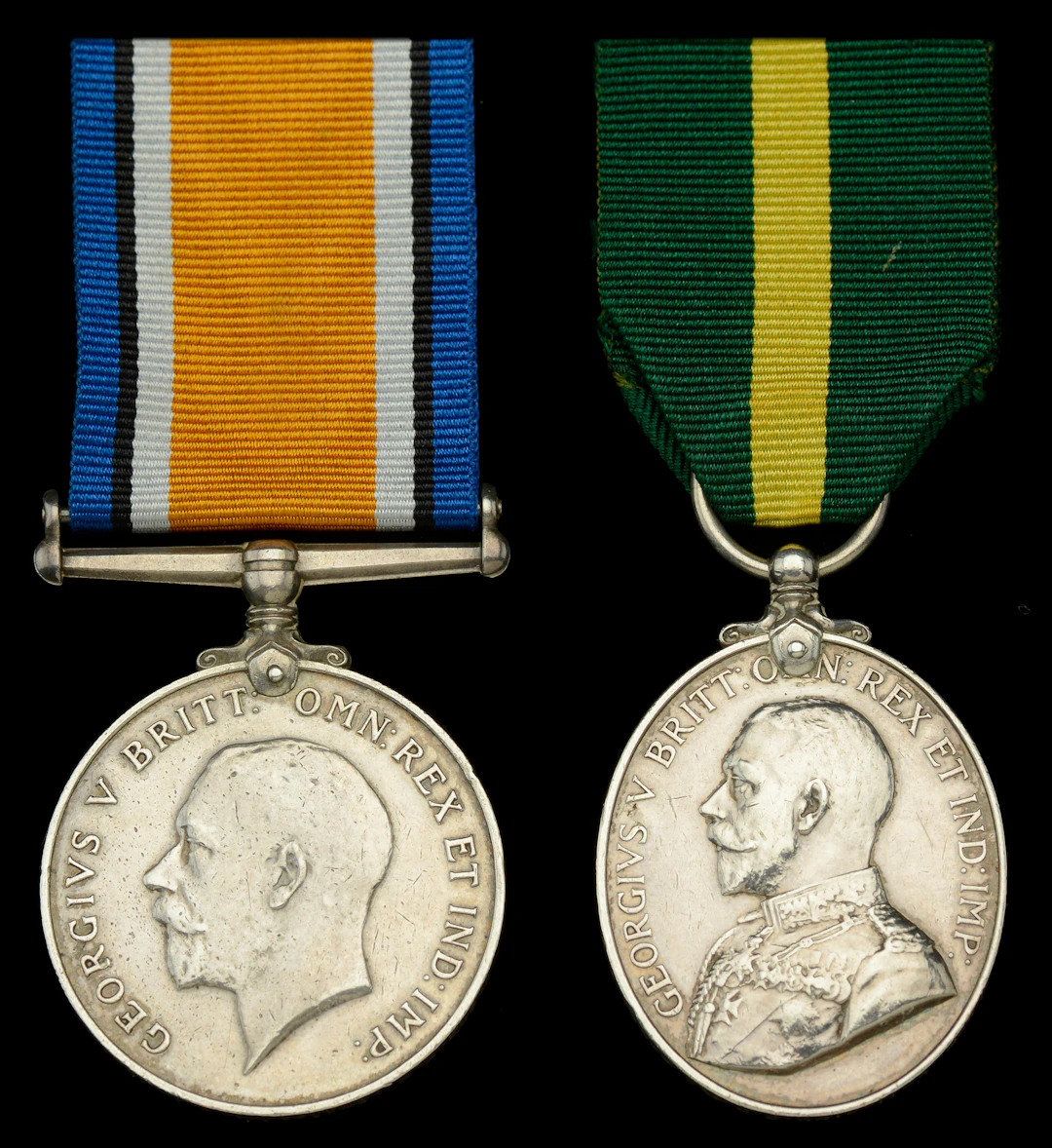 Pair: Corporal J. B. Griffiths, 6th (Caernarvonshire and Anglesey)