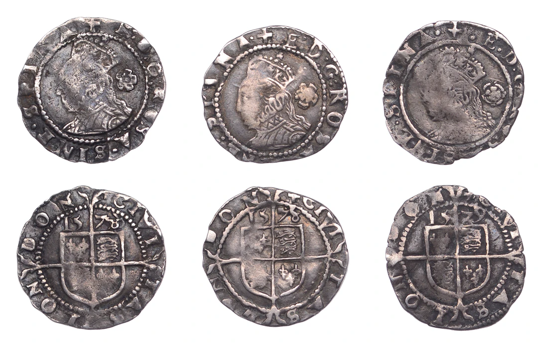 Elizabeth I, Fifth issue, Threehalfpence (3), 1578/7/5, 1578, 1579/5