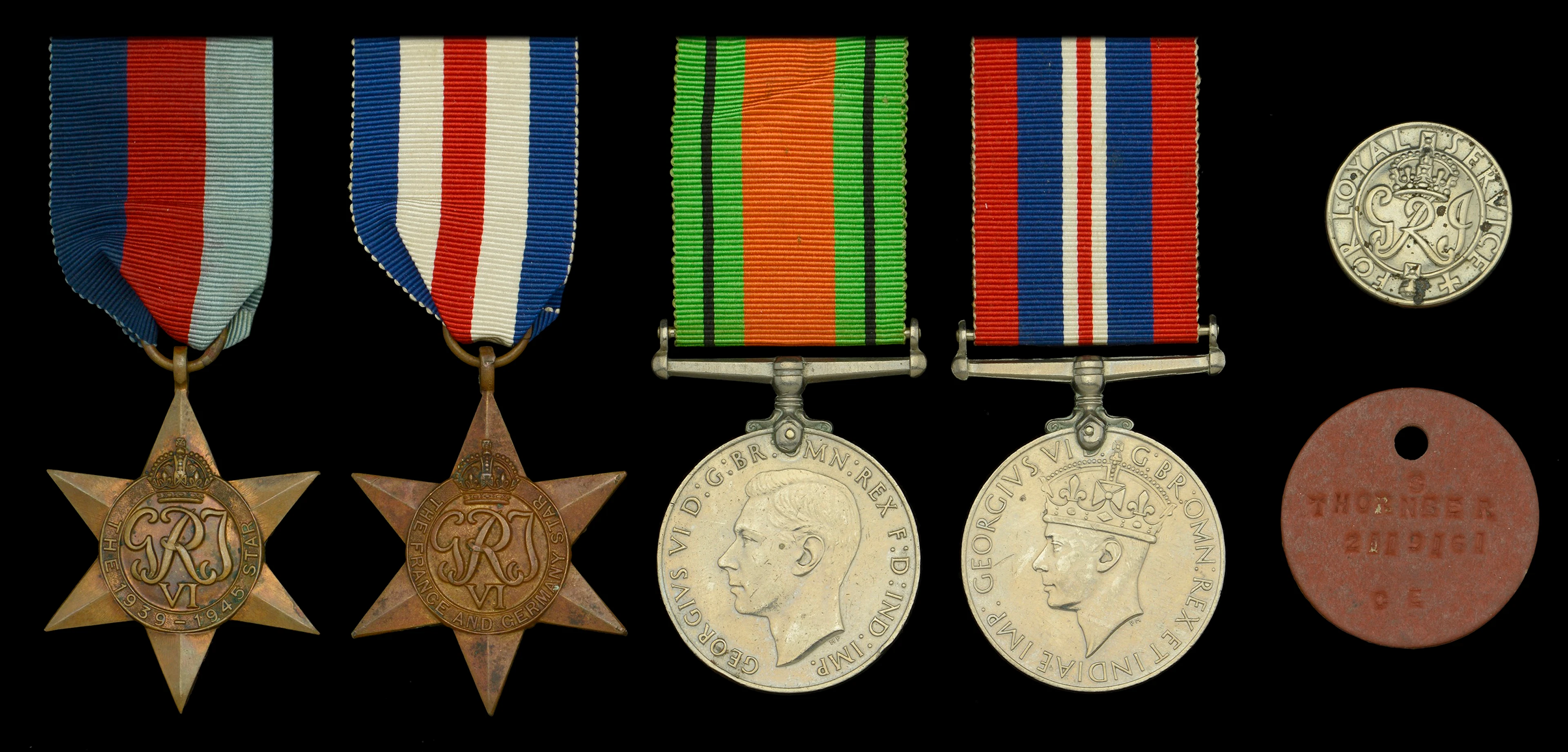 Four: Lance-Corporal S. Thornber, Royal Engineers, who landed on Sword