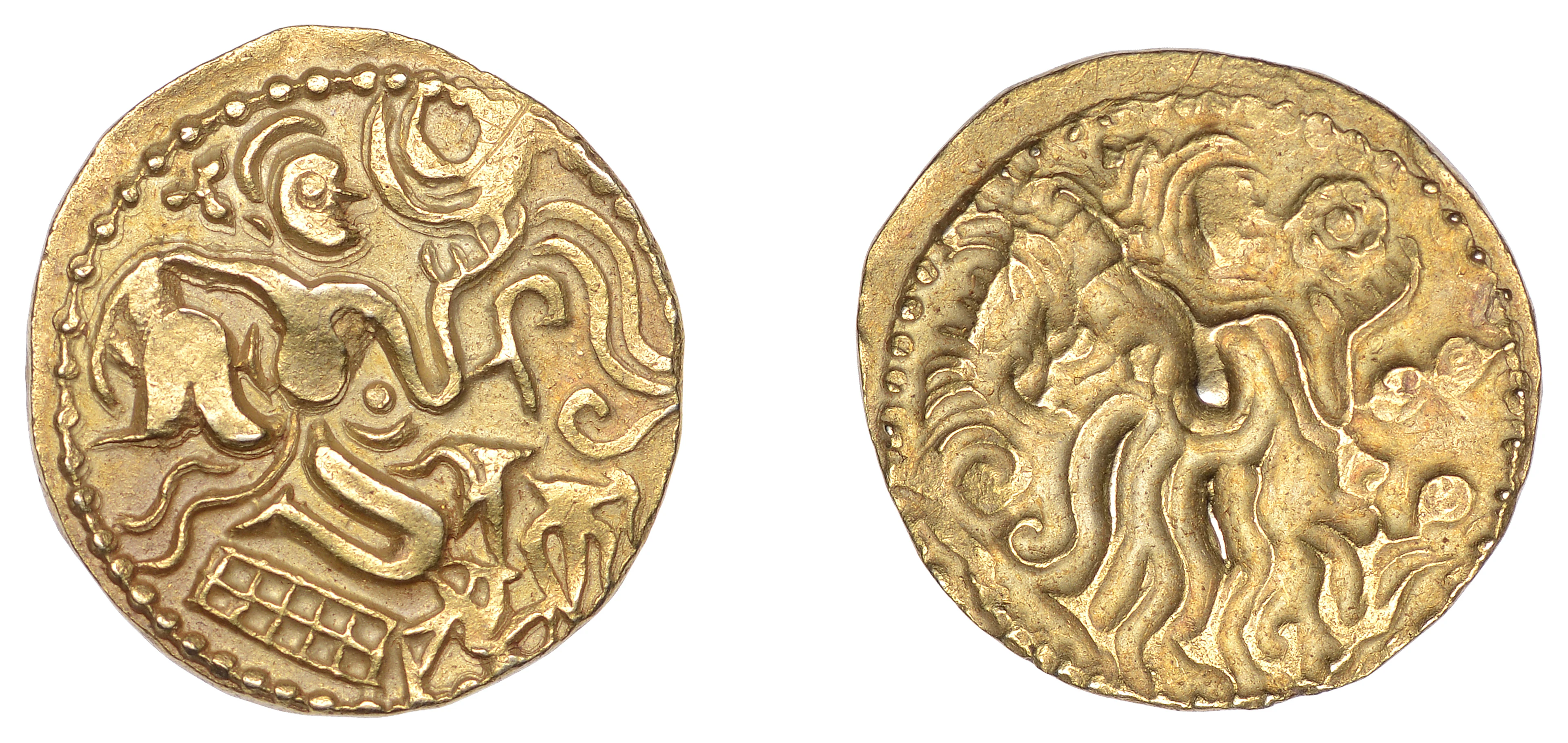Ceylon, CHOLA EMPIRE, Occupation issue, Kahavanu, AD 990-1070, 4.45g/2h