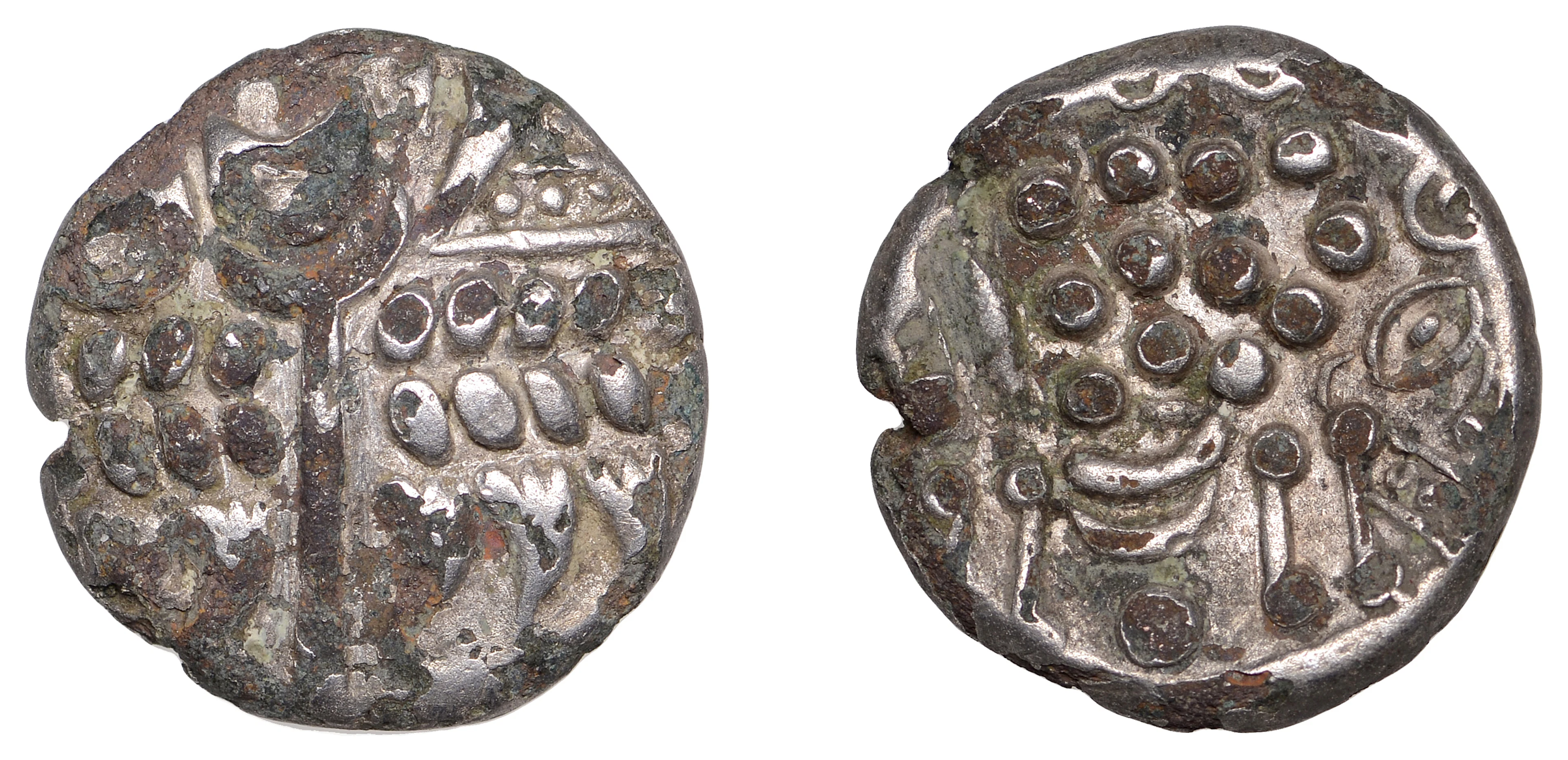 British Iron Age, DUROTRIGES, Uninscribed issues, a contemporary fourrée