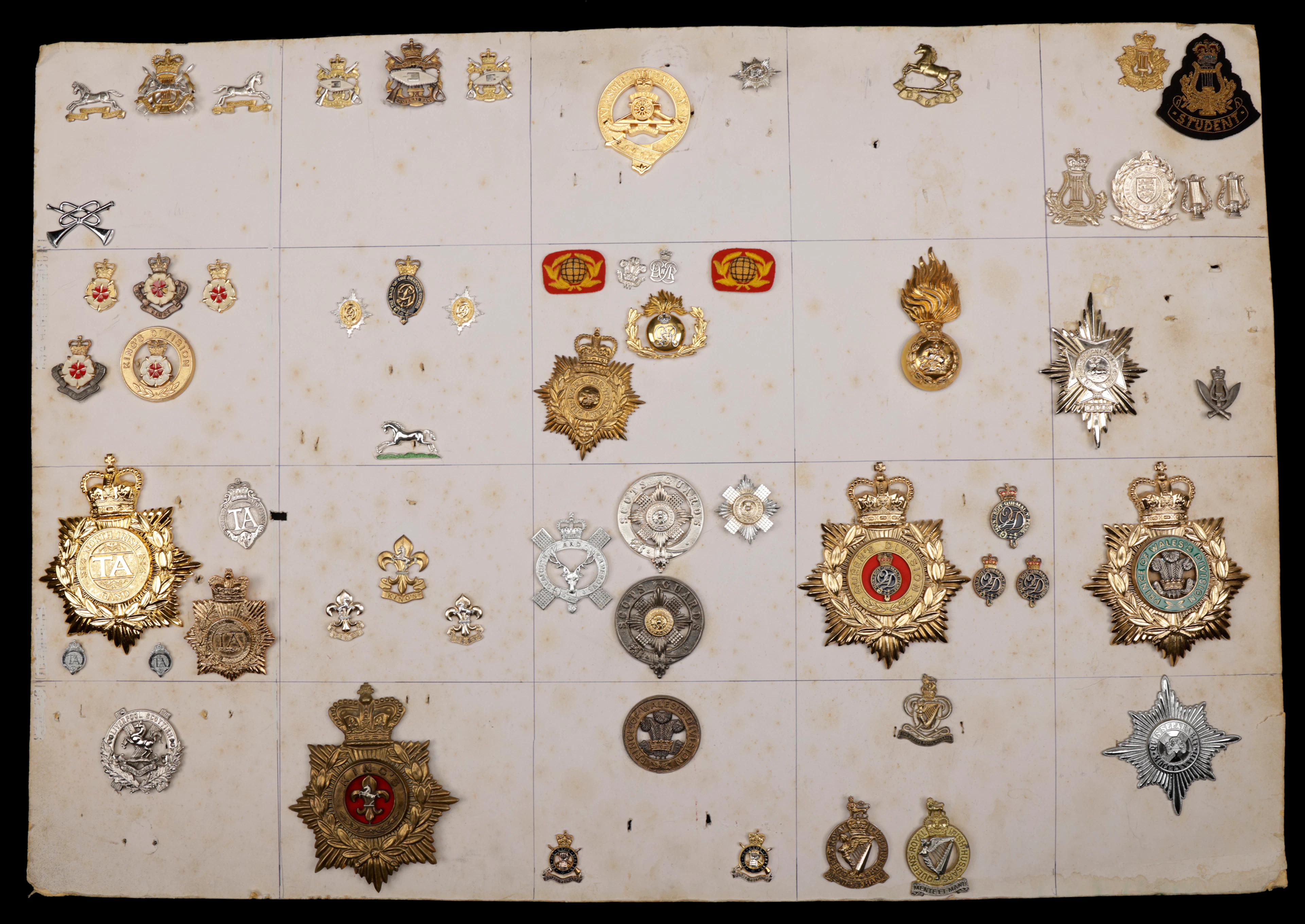 Assorted Regimental Band Insignia. A very good and extensive selection