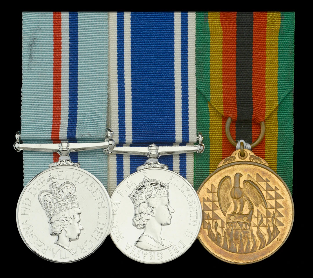 Three: Police Inspector Joseph A. Moore Rhodesia 1980, unnamed as