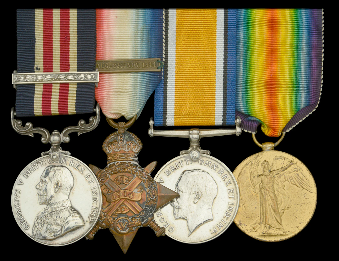 A Great War ‘Western Front’ M.M. and Second Award Bar group of four