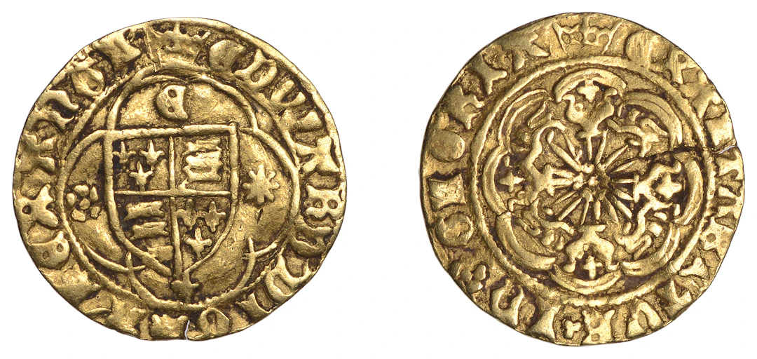 Edward IV (First reign, 1461-1470), Light Coinage, Quarter-Ryal, type