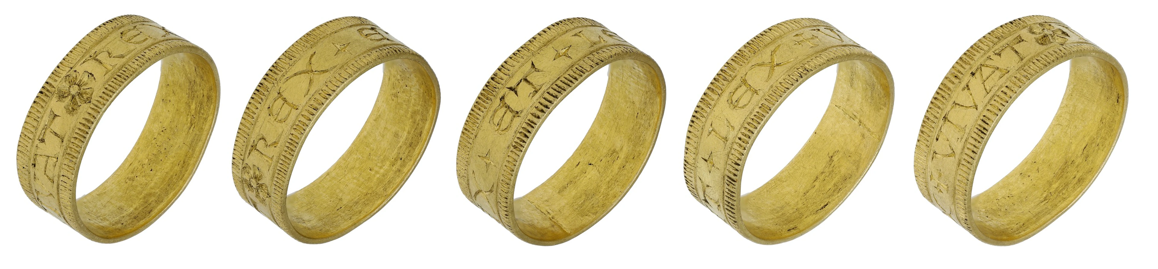 A late Medieval Serjeant-at-Law ring, circa AD. 1510-1540, the flat
