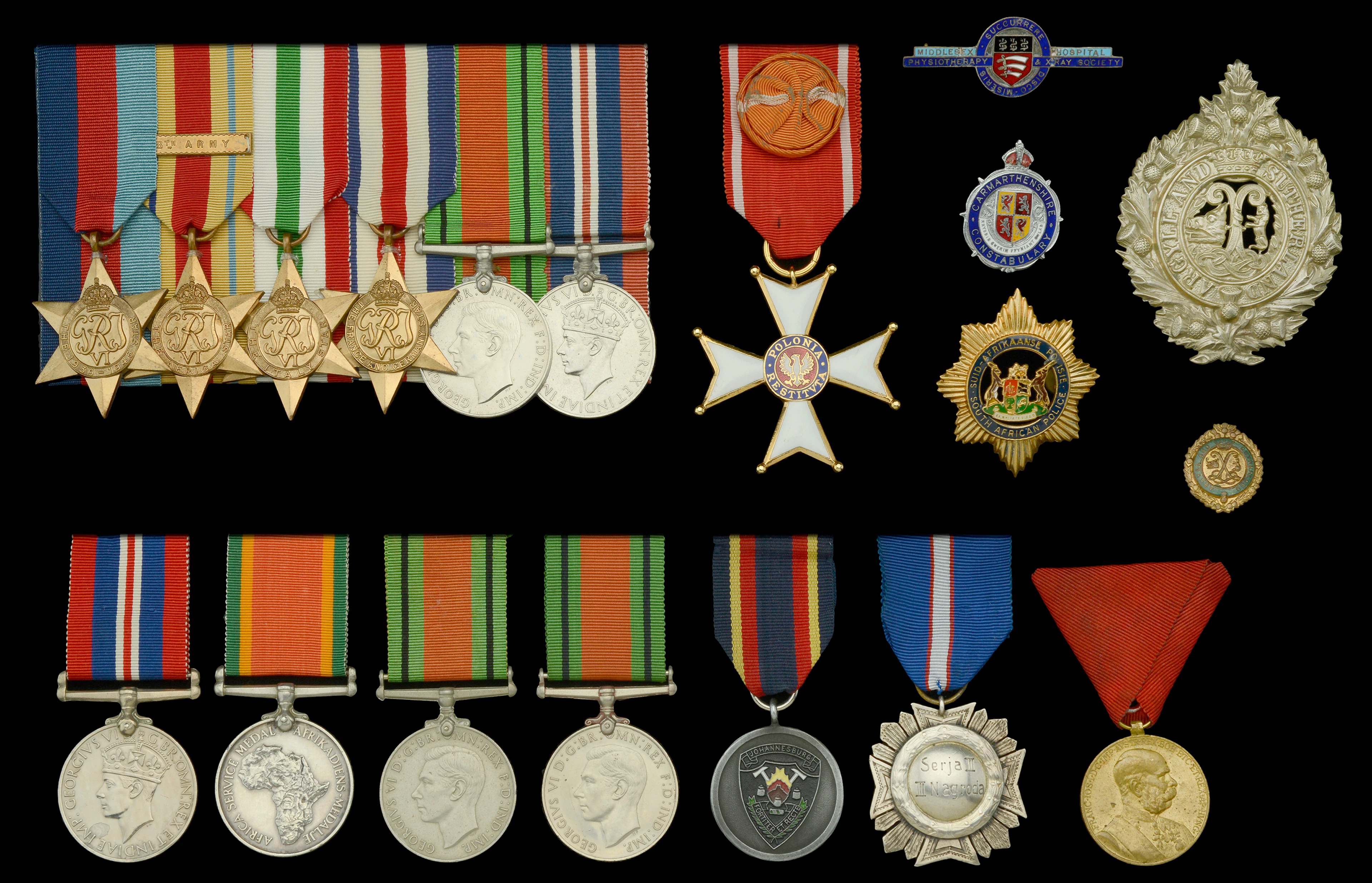 Six: Attributed to Private W. S. Drummond, Argyll and Sutherland Highlanders