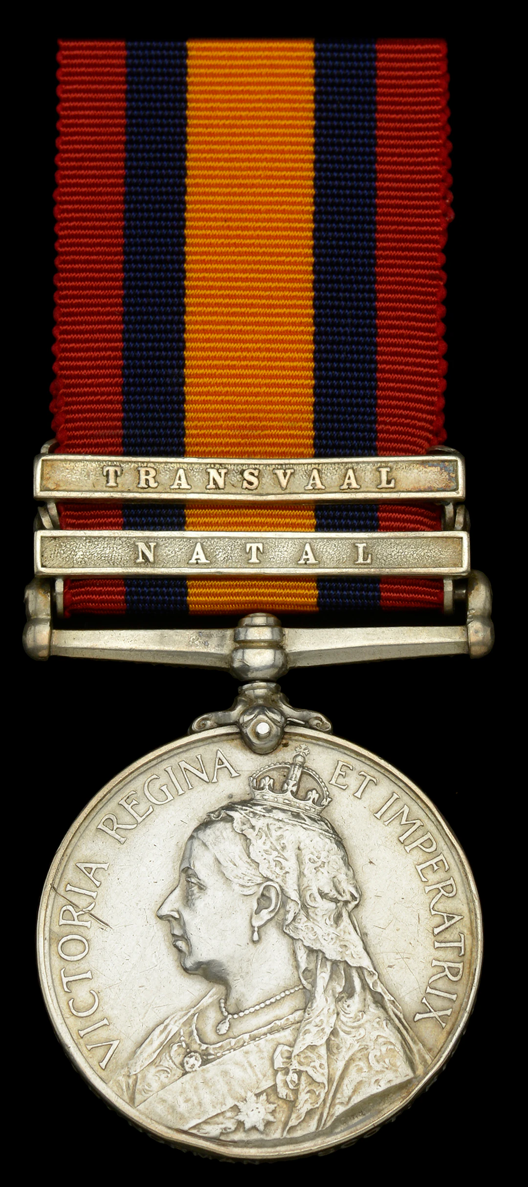 Queen’s South Africa 1899-1902, 2 clasps, Natal, Transvaal (3937 Pte.