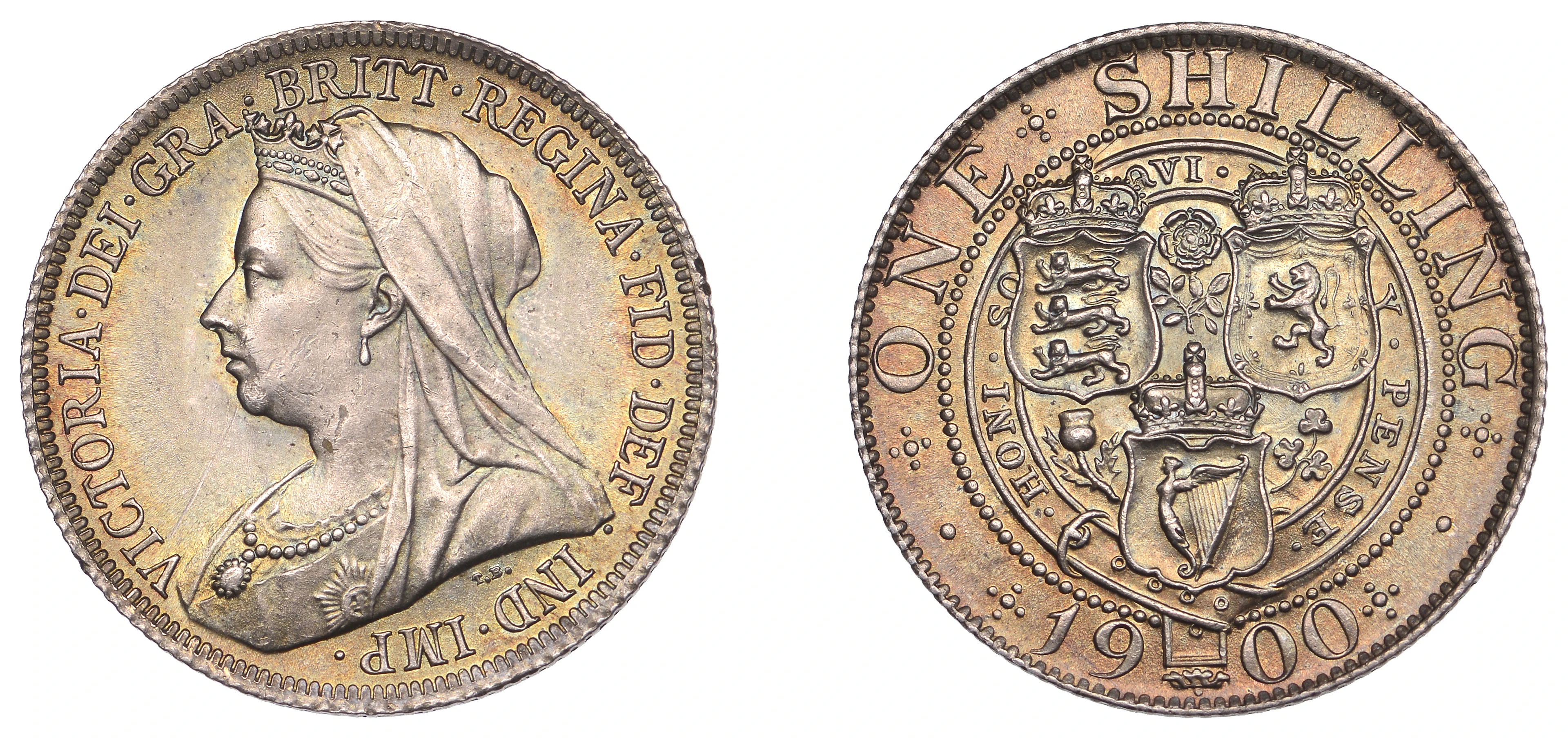 Victoria (1837-1901), Shilling, 1900, 5.66g/12h (ESC 3165; S 3940A).