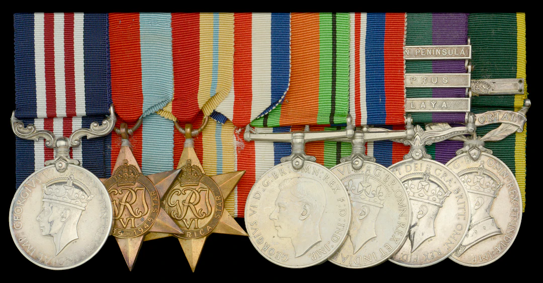 A fine Second War ‘Battle of El Alamein’ M.M. group of seven awarded