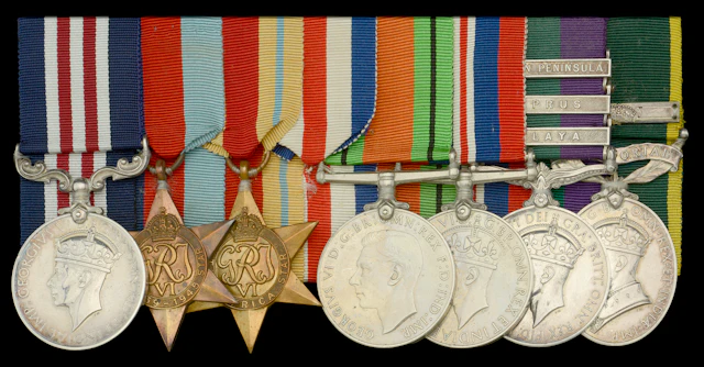 A fine Second War ‘Battle of El Alamein’ M.M. group of seven awarded