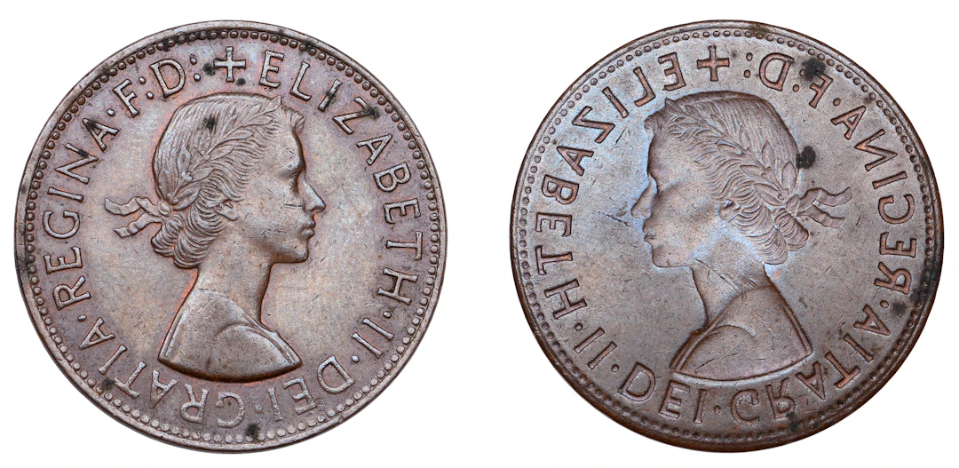 Elizabeth II (1952-2022), Sterling issues, Penny, [1954-67], an obv.