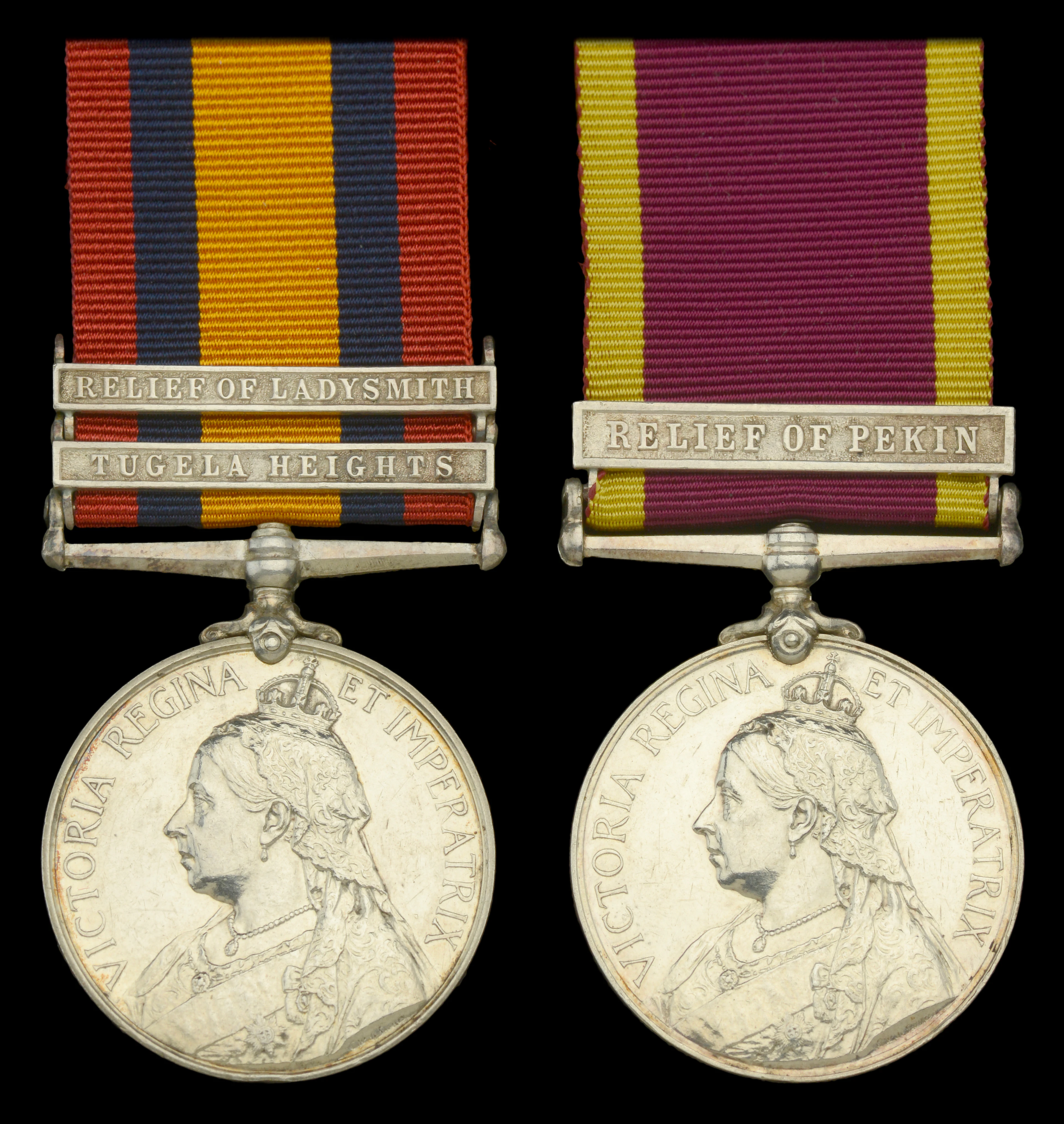 Pair: Stoker E. Morgan, H.M.S. Terrible, Royal Navy, who died of disease