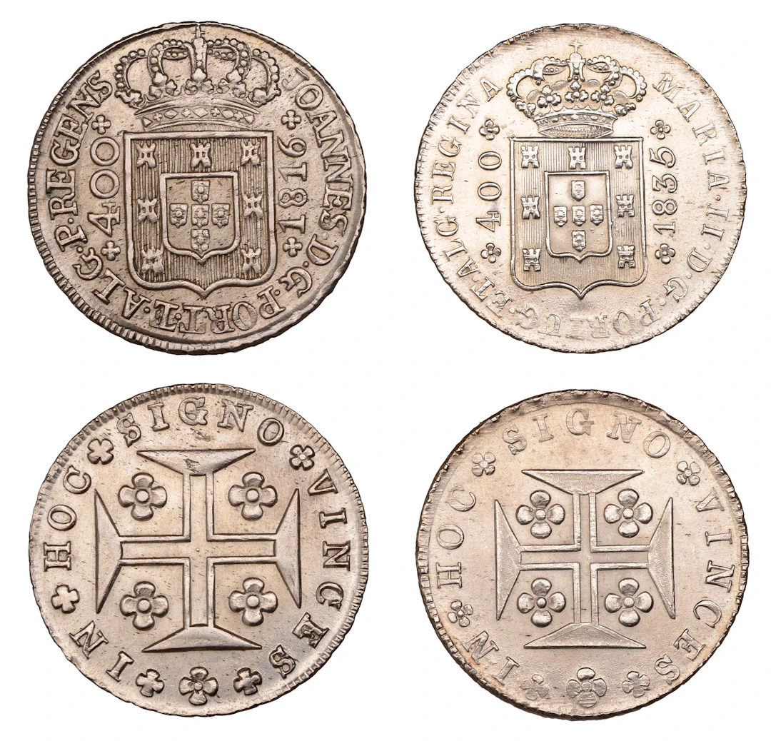Portugal, Joao VI (as Regent), Cruzado Novo or 480 Reis, 1816, second